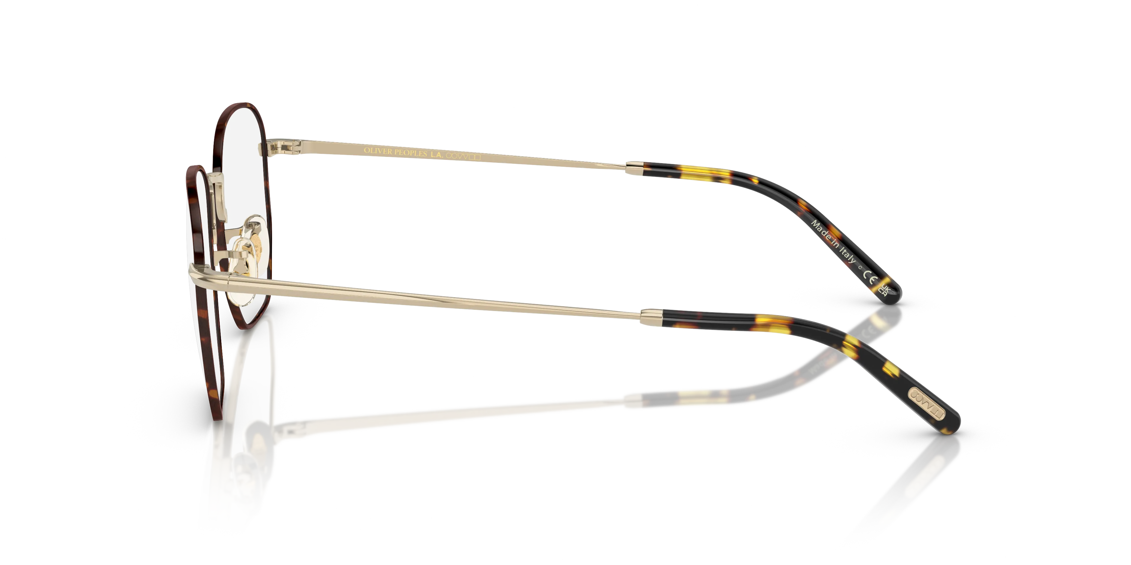 Oliver Peoples OV1331 KIERNEY 5305 Montature da vista Metallo Oro Trasparente Cat Eye Normale - immagine 4