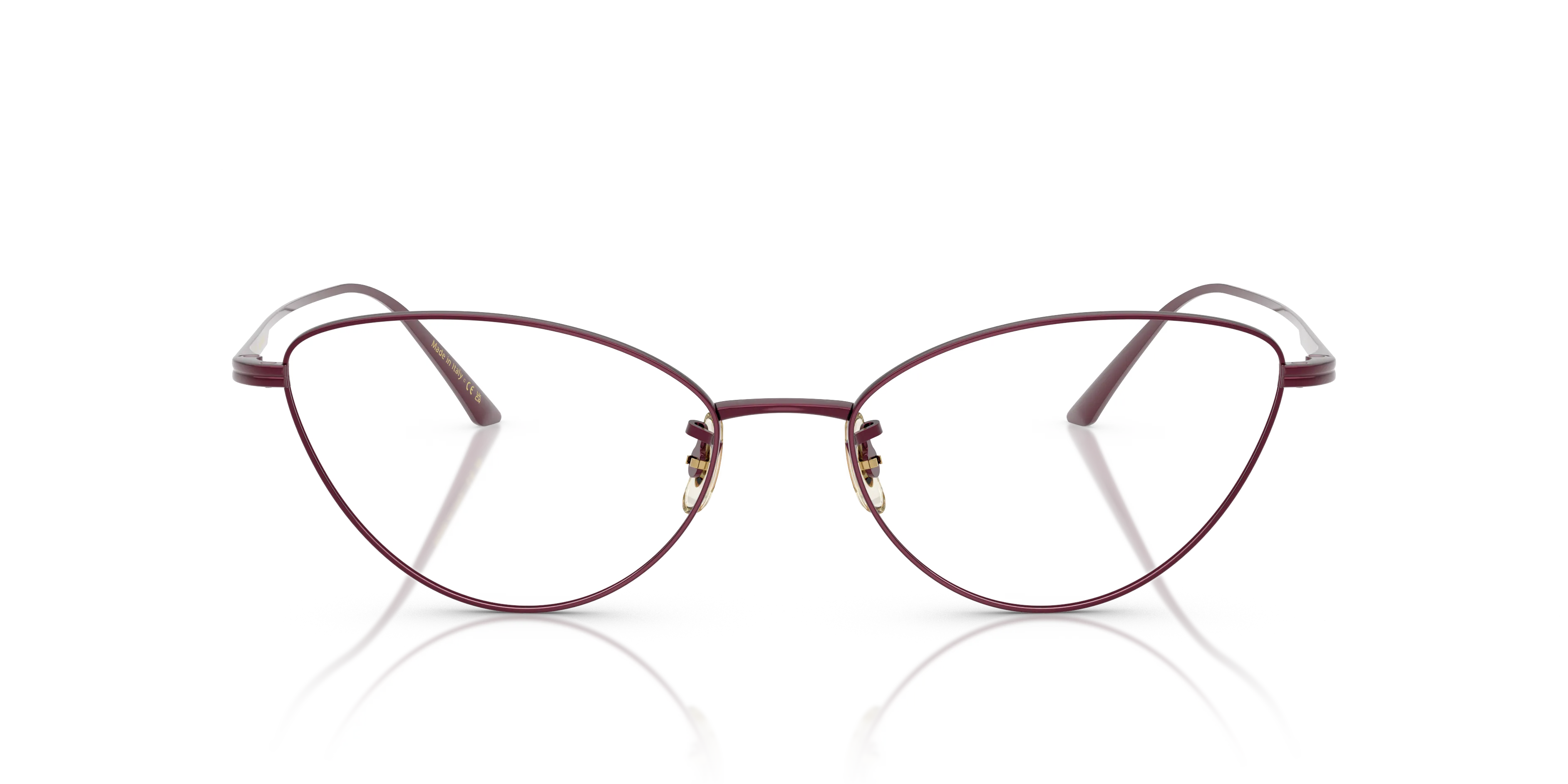 Oliver Peoples OV1328 1998RX 5342 Montature da vista Metallo Viola Trasparente Cat Eye Normale - immagine 3