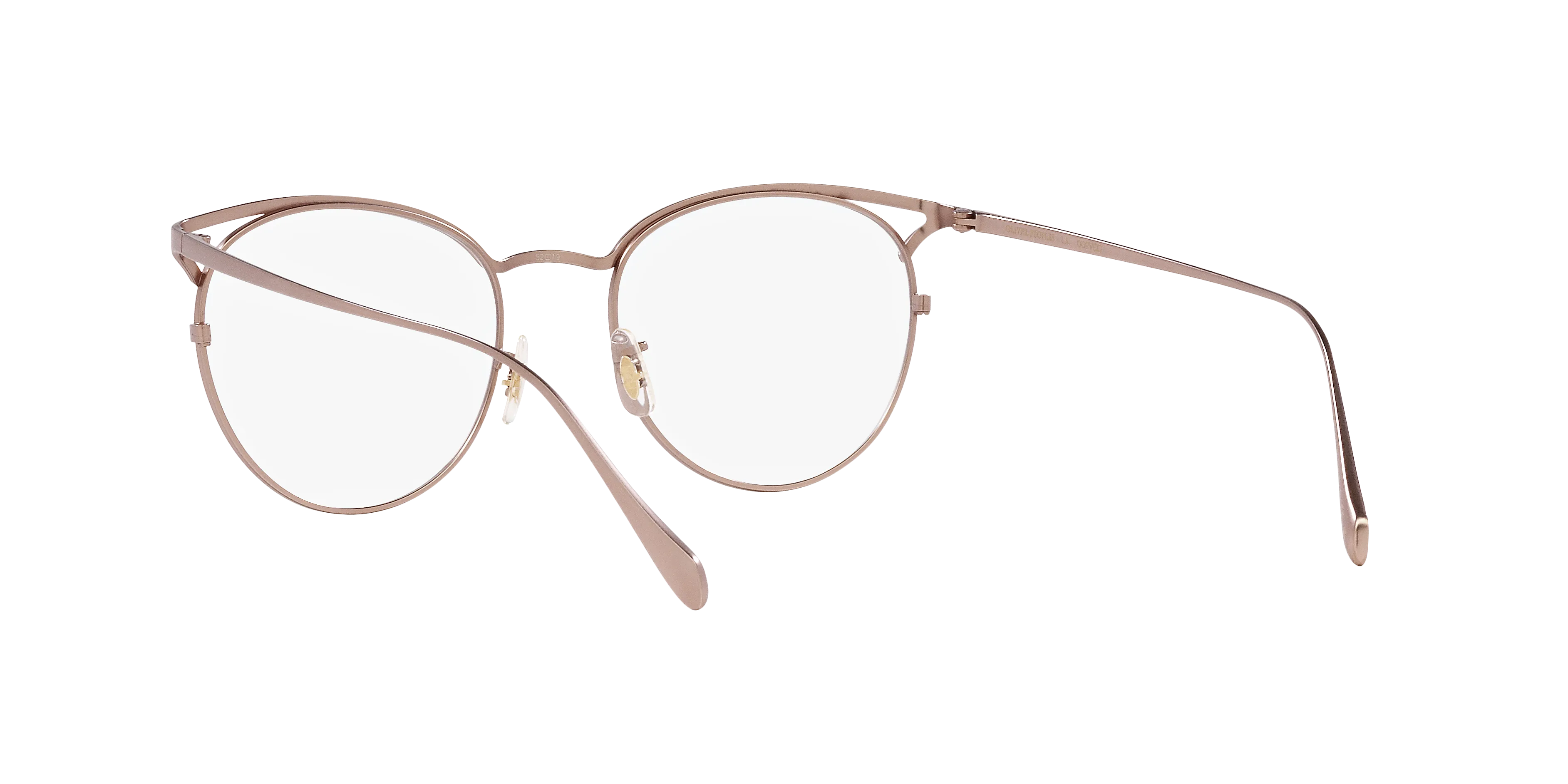 Oliver Peoples OV1319T AVIARA 5324 Montature da vista Titanio Rosa Trasparente Farfalla Normale - immagine 4