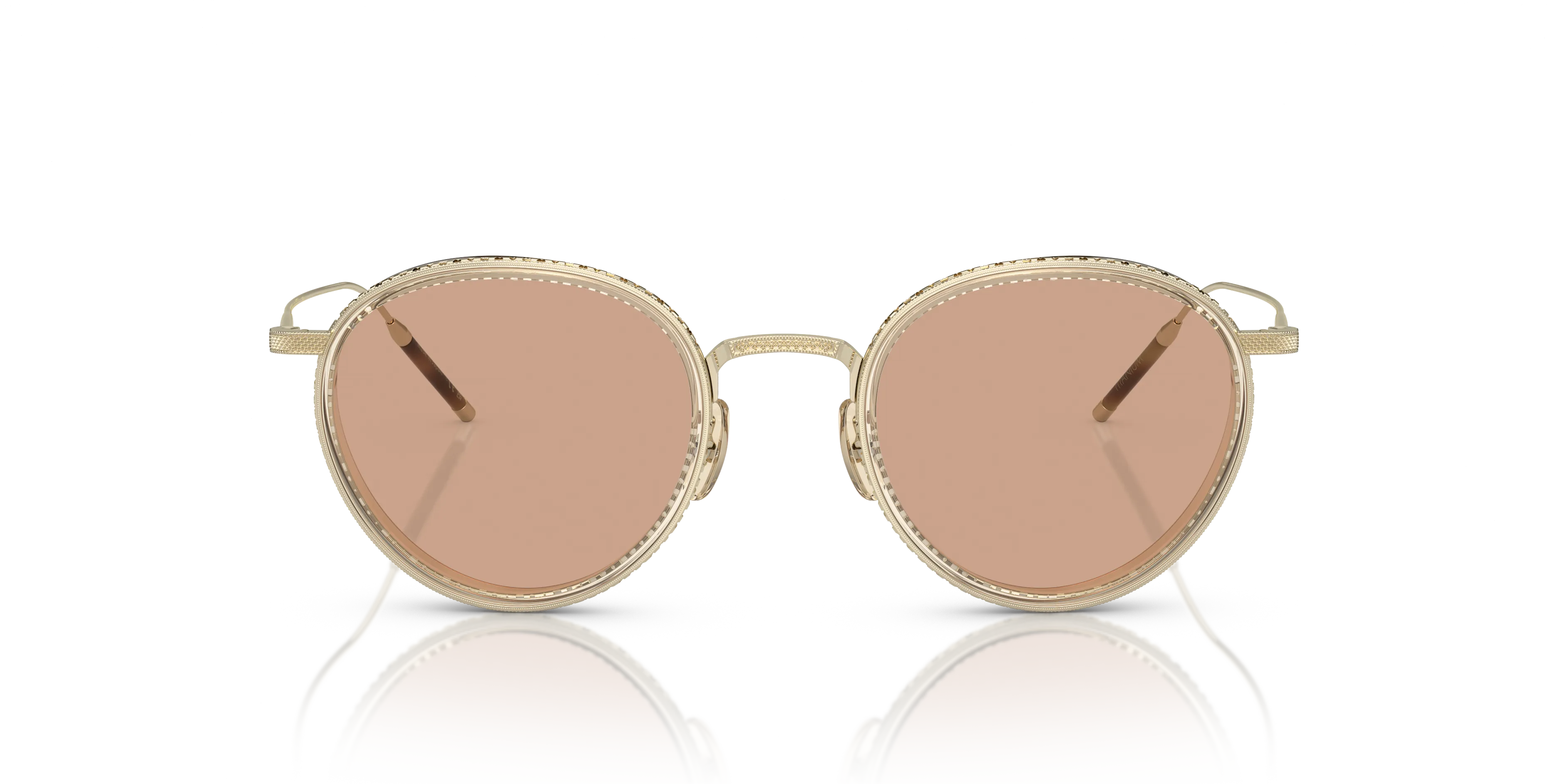 Oliver Peoples OV1318T TK-8 5327 Montature da vista Titanio Oro Trasparente Pantos Normale - immagine 3