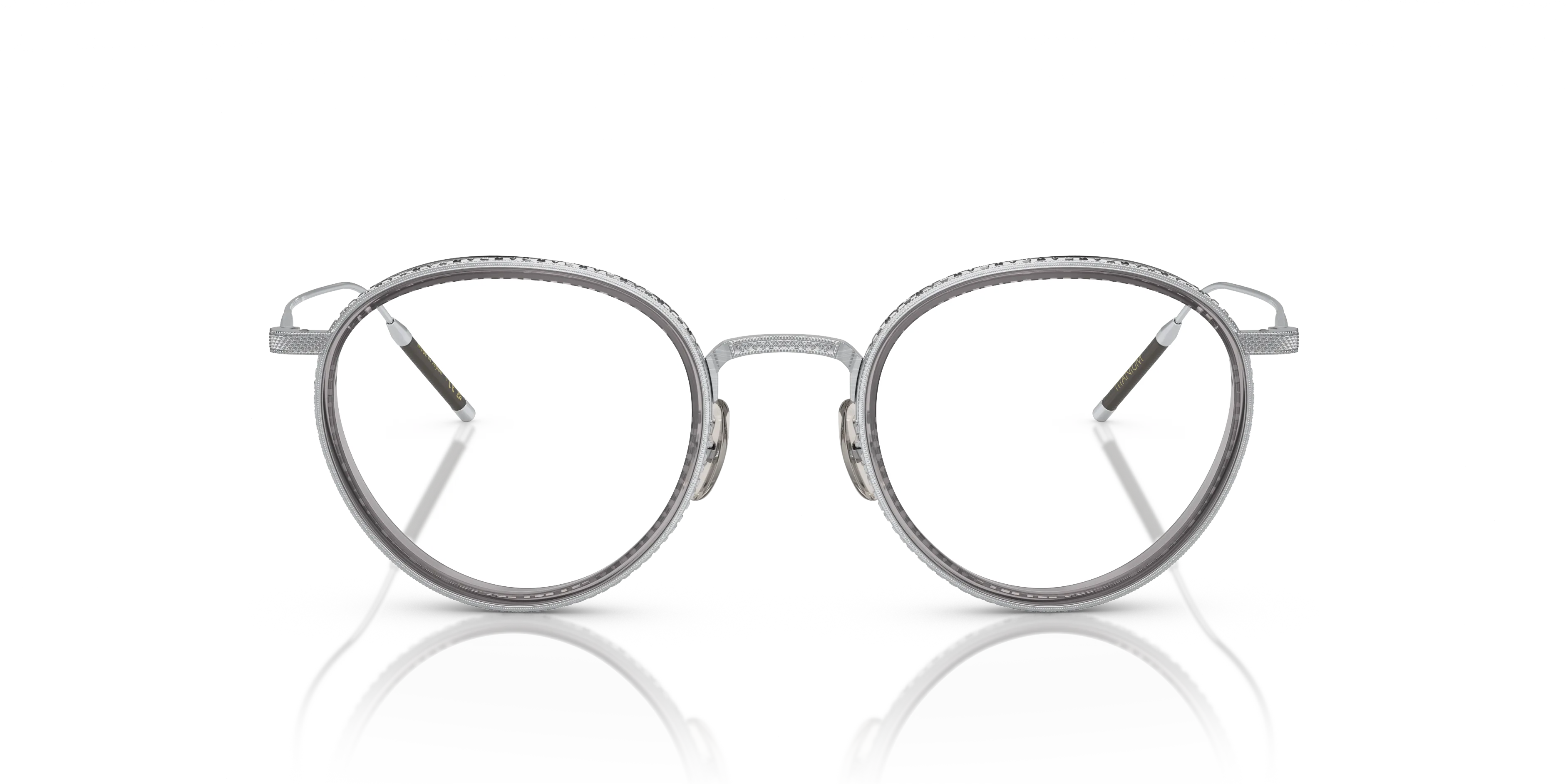 Oliver Peoples OV1318T TK-8 5254 Montature da vista Titanio Argento Trasparente Pantos Normale - immagine 3