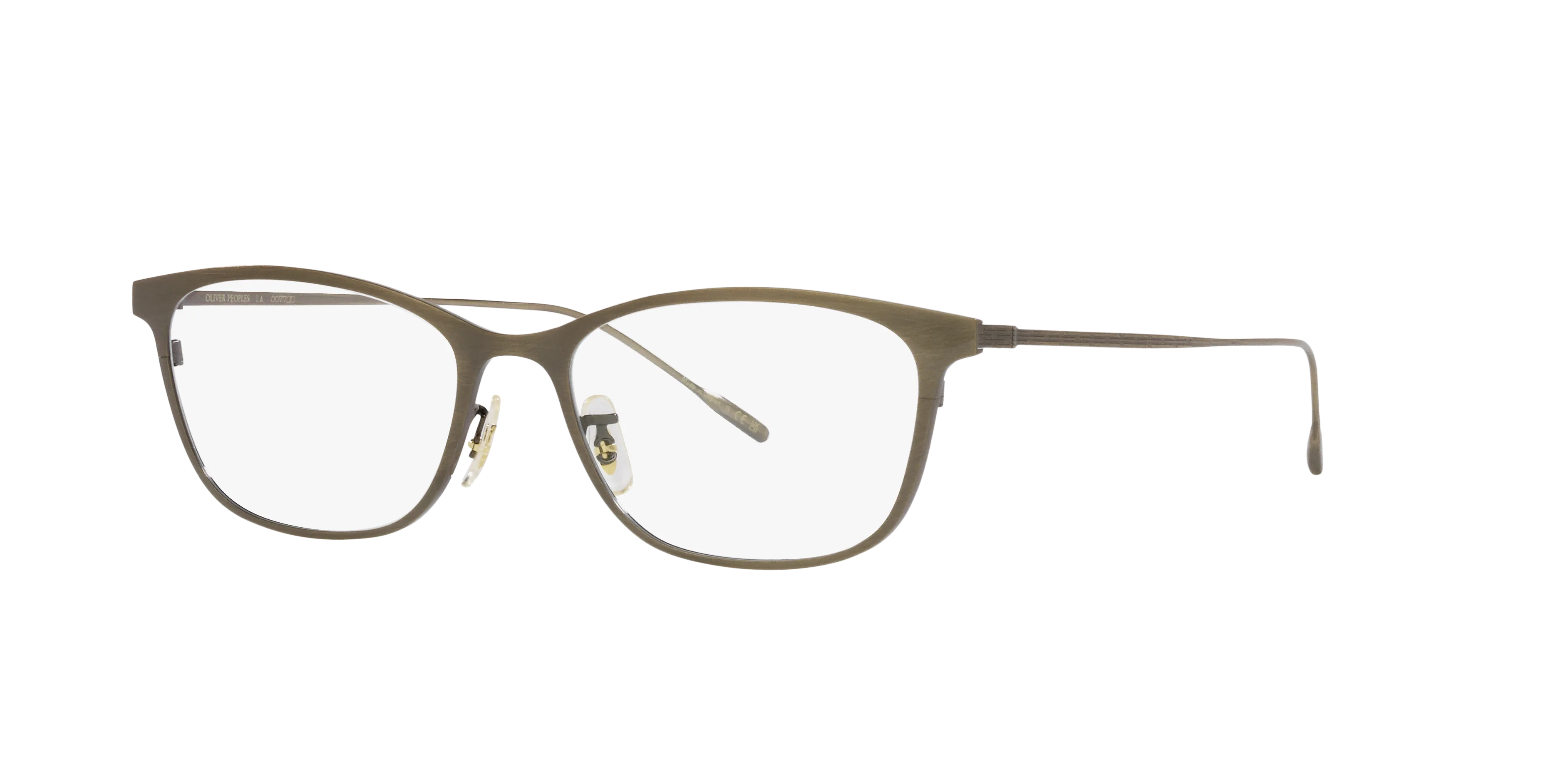 Oliver Peoples OV1314T MAURETTE 5284 Montature da vista Titanio Oro Trasparente Pillow Normale - immagine 1
