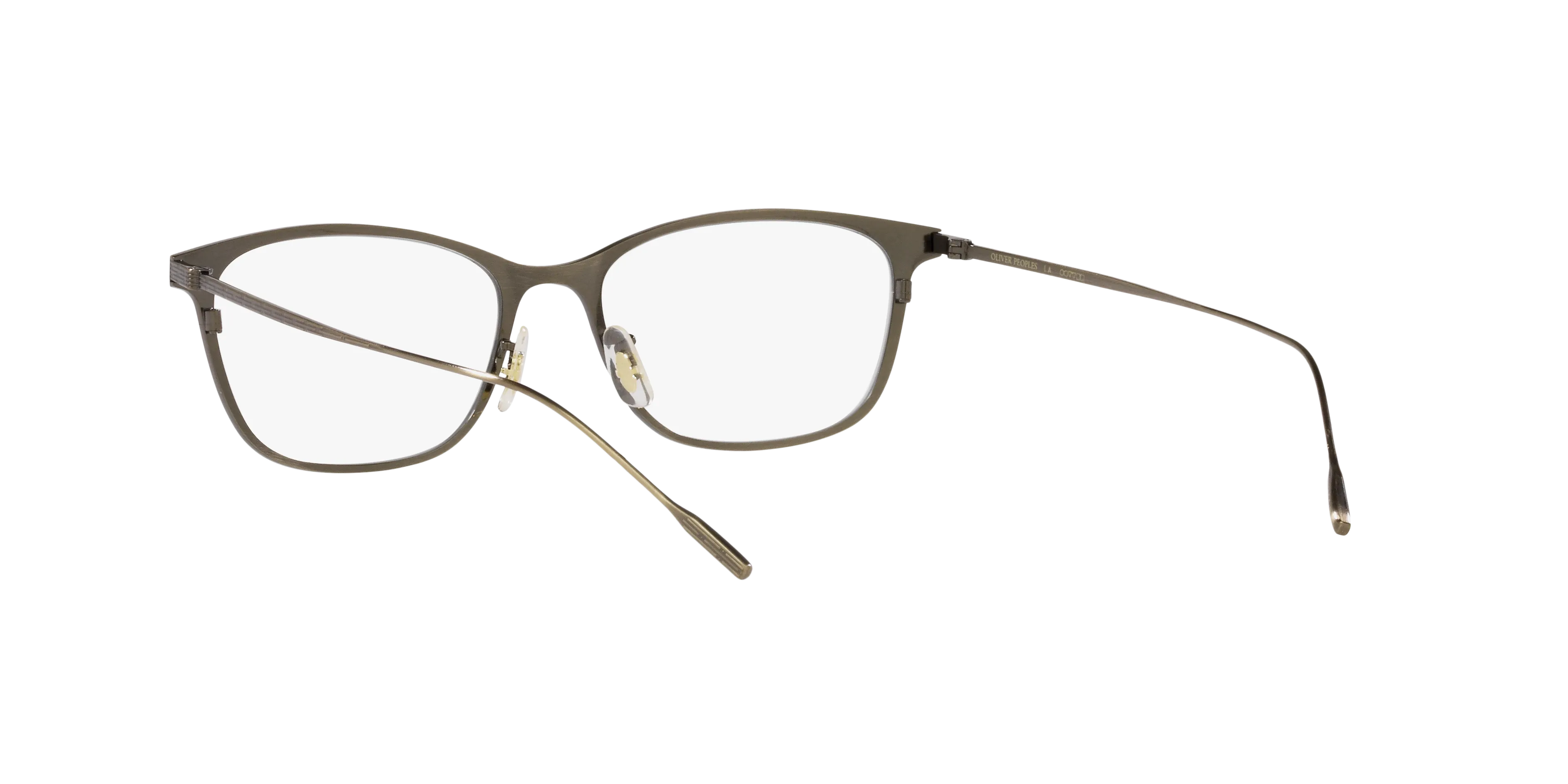 Oliver Peoples OV1314T MAURETTE 5284 Montature da vista Titanio Oro Trasparente Pillow Normale - immagine 4