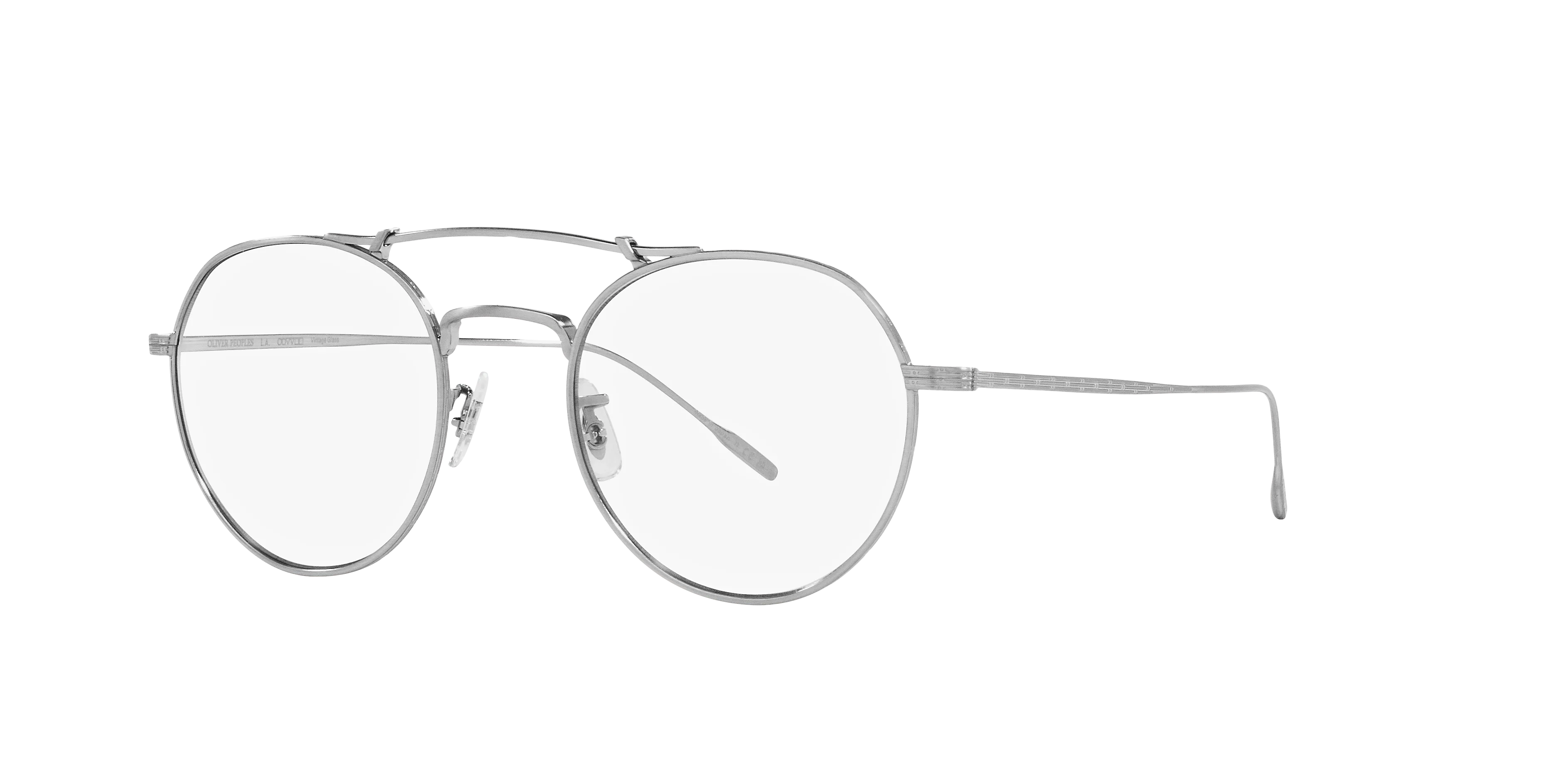 Oliver Peoples OV1309ST REYMONT 5254SB Occhiali da sole Titanio Argento Trasparente Rotonda Normale - immagine 1