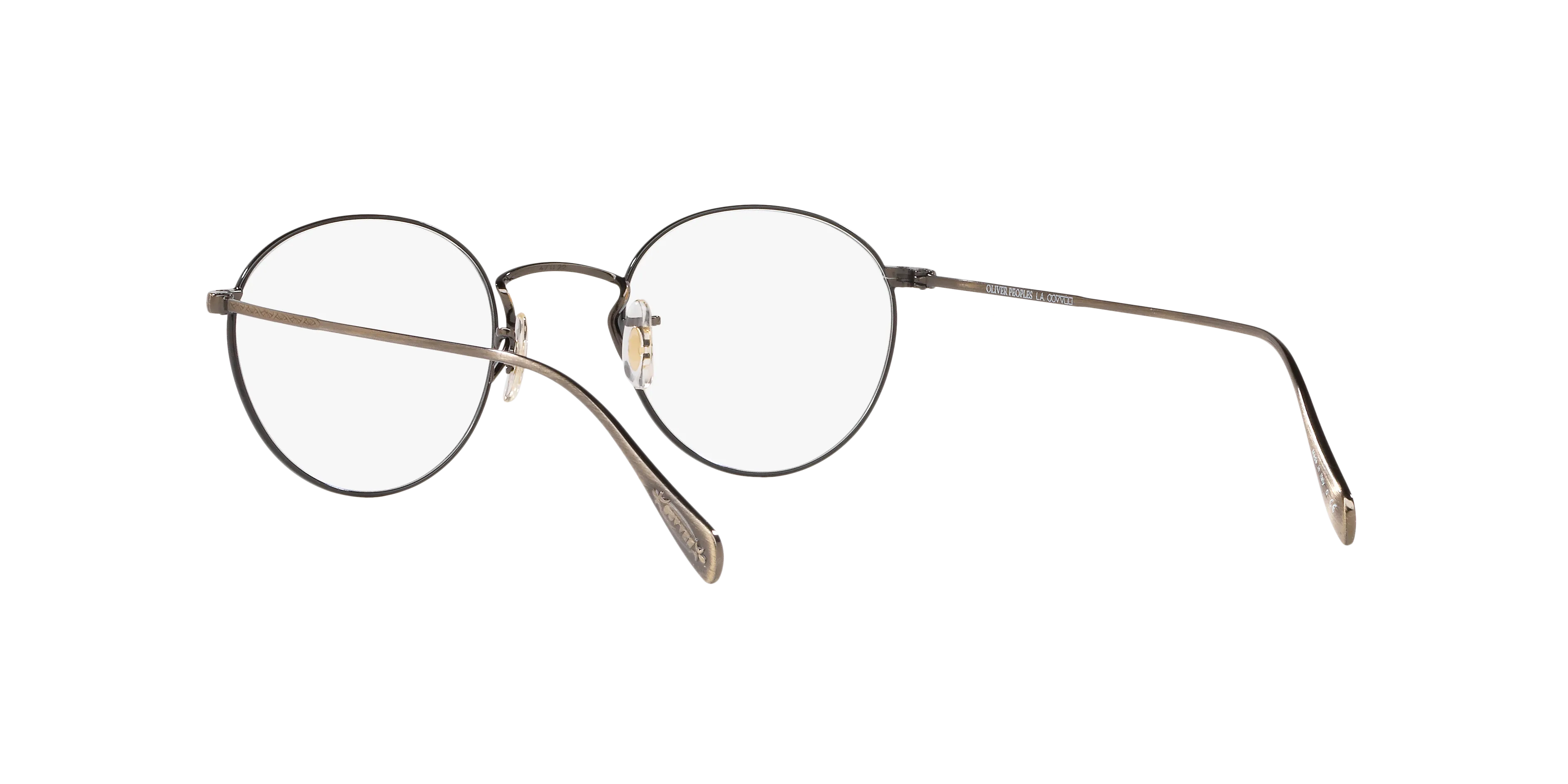 Oliver Peoples OV1186 COLERIDGE 5296 Montature da vista Metallo Nero Trasparente Pantos Normale - immagine 4