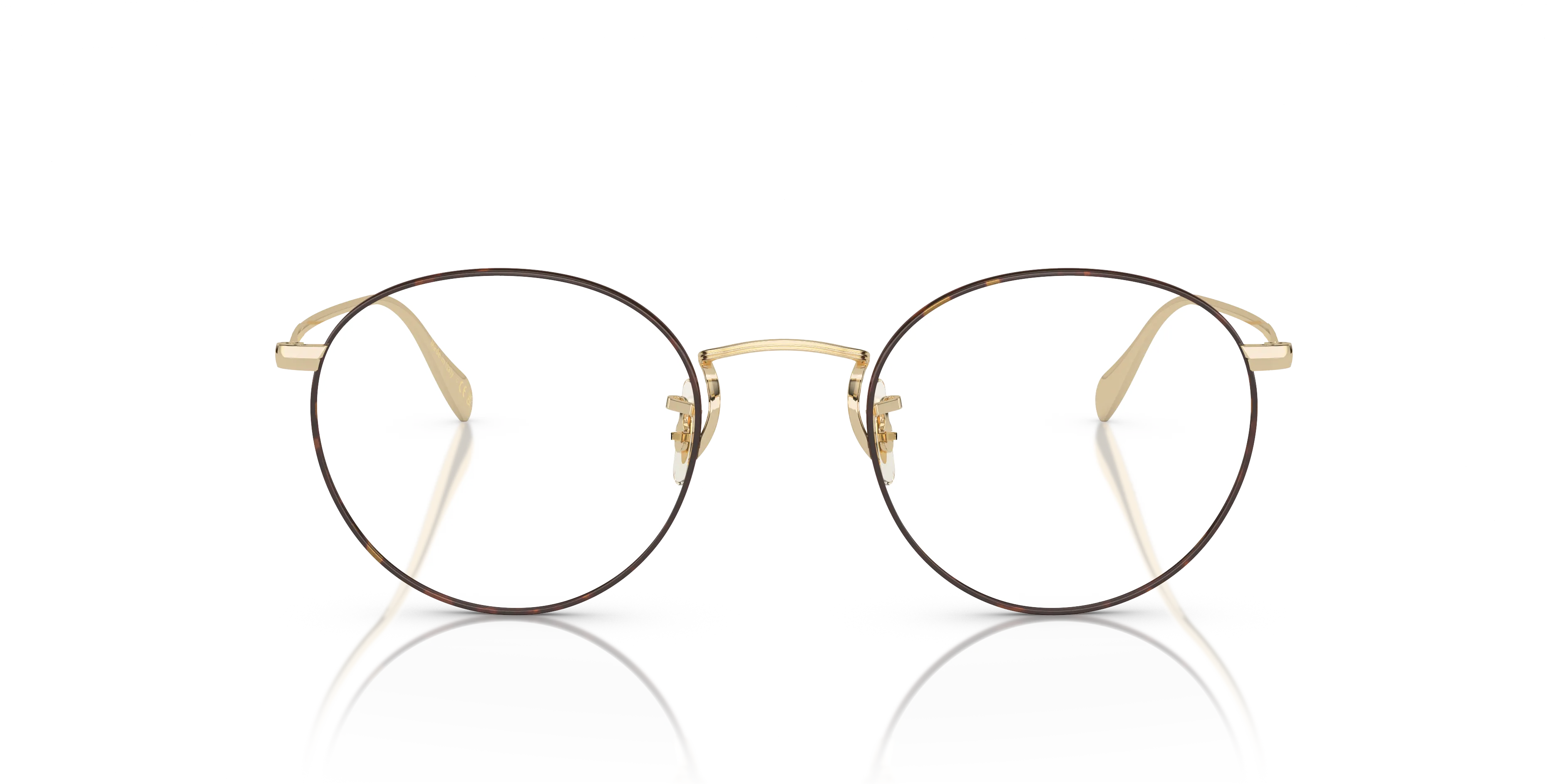 Oliver Peoples OV1186 COLERIDGE 5295 Montature da vista Metallo Oro Trasparente Pantos Normale - immagine 3