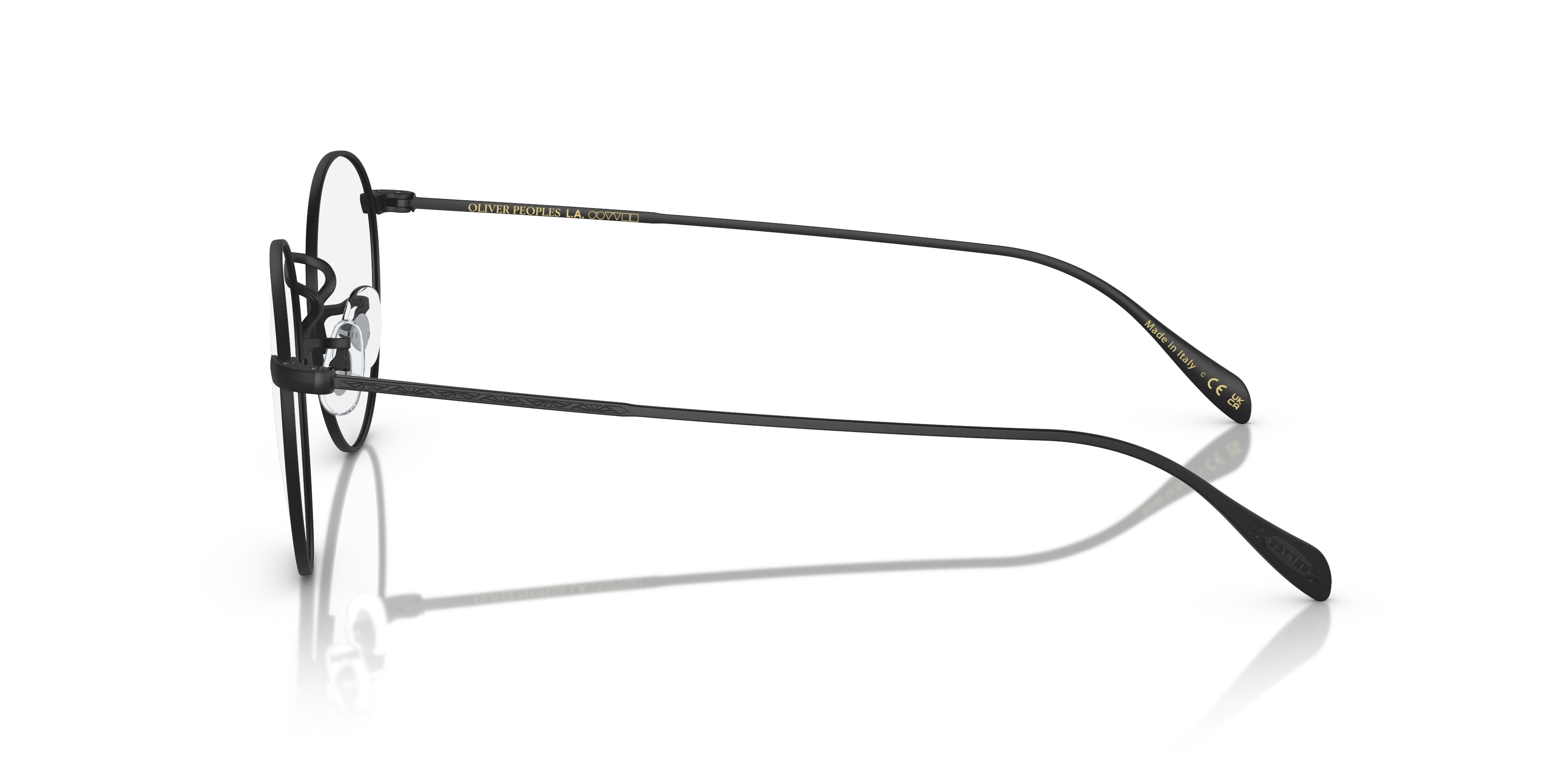 Oliver Peoples OV1186 COLERIDGE 5062 Montature da vista Metallo Nero Trasparente Pantos Normale - immagine 4