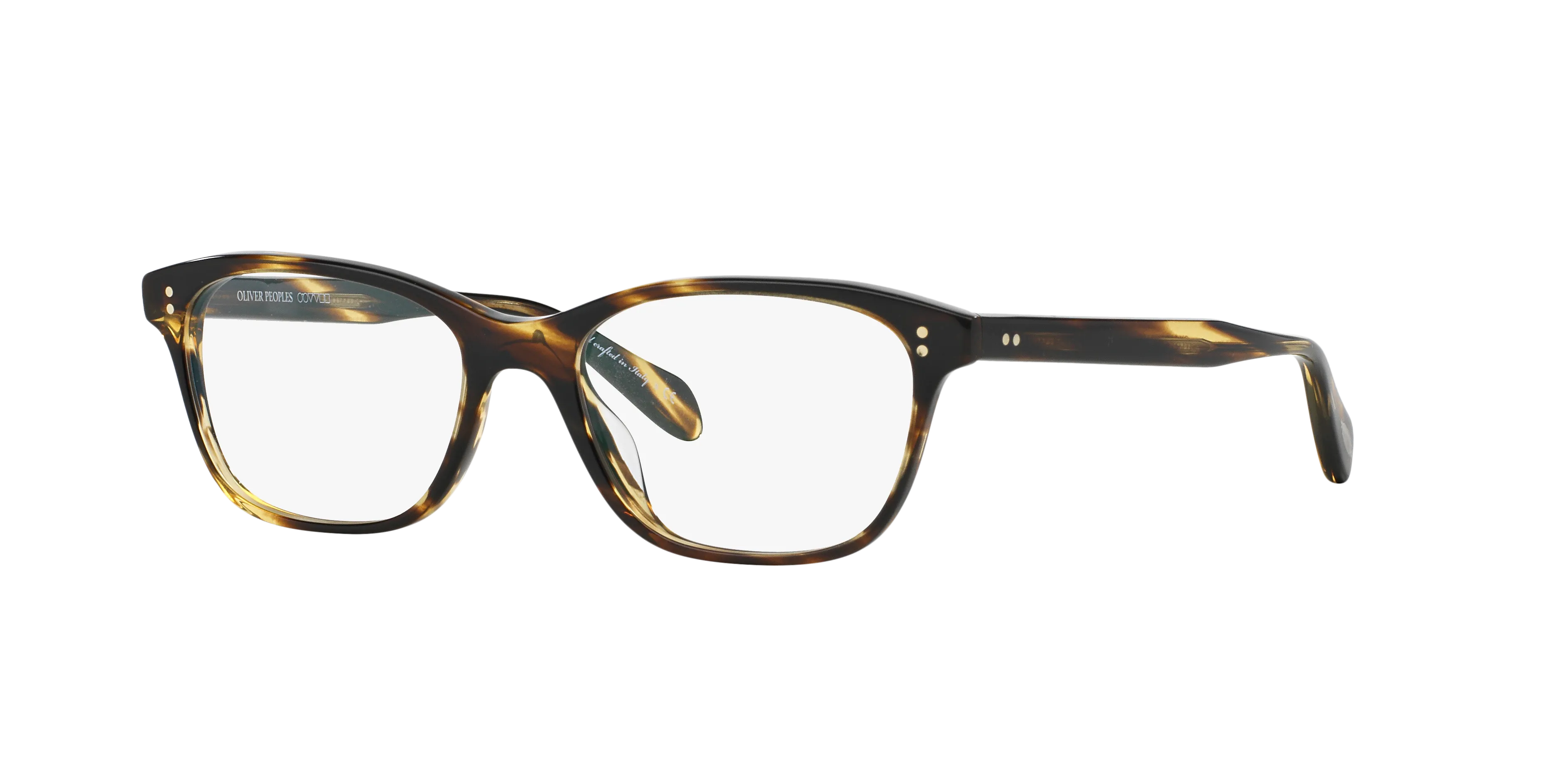 Oliver Peoples OV5224 ASHTON 1003 Montature da vista Acetato Nero Trasparente Squadrata Normale - immagine 1