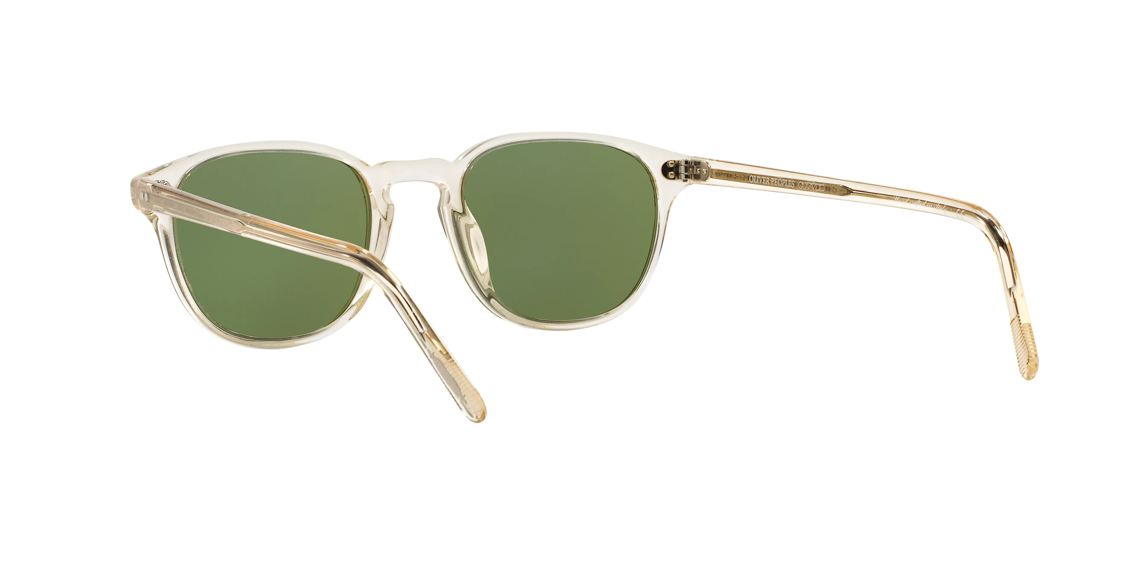 Oliver Peoples OV5219S FAIRMONT SUN 109452 Occhiali da sole Acetato Giallo Verde Squadrata Normale - immagine 4