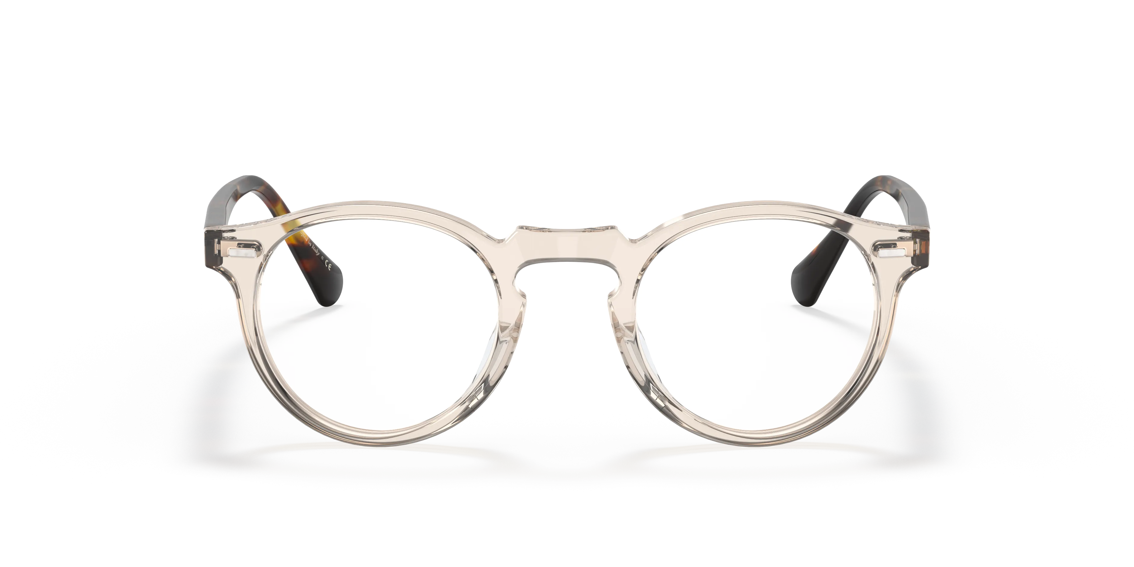 Oliver Peoples OV5186 GREGORY PECK 1485 Montature da vista Acetato Giallo Trasparente Pantos Normale - immagine 3