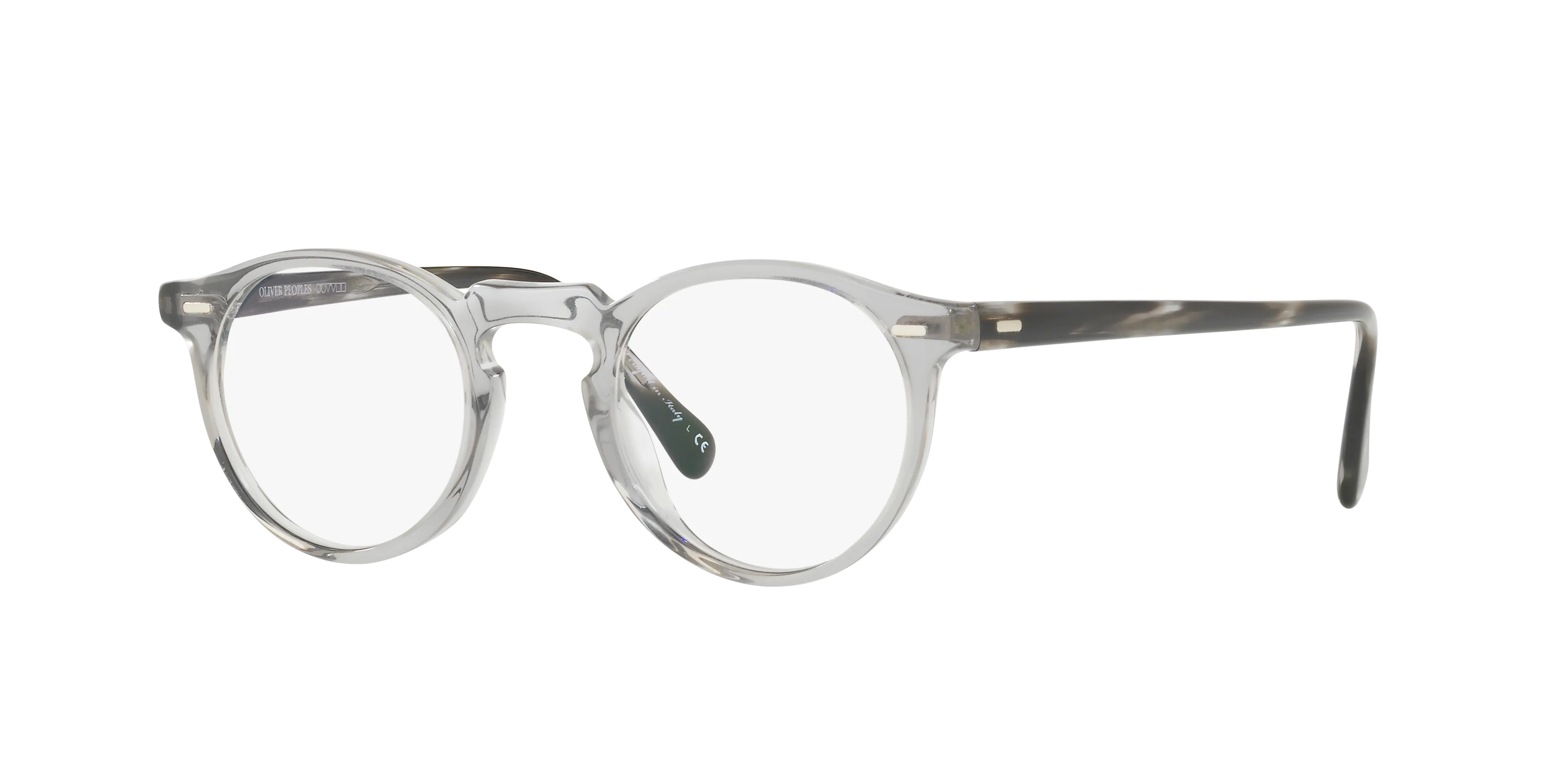 Oliver Peoples OV5186 GREGORY PECK 1484 Montature da vista Acetato Grigio Trasparente Pantos Normale - immagine 1