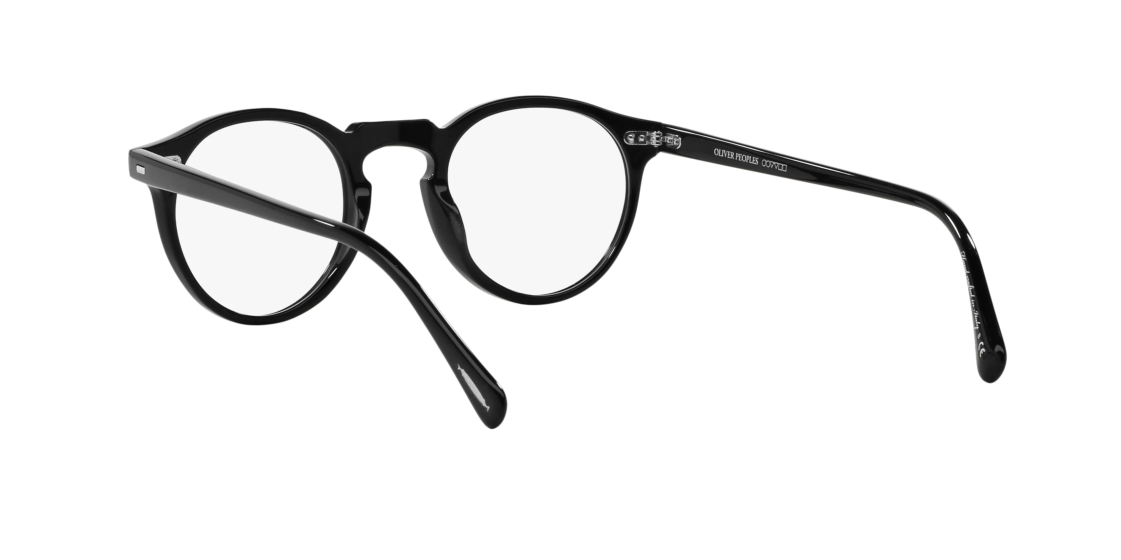 Oliver Peoples OV5186 GREGORY PECK 1005 Montature da vista Acetato Nero Trasparente Pantos Normale - immagine 4