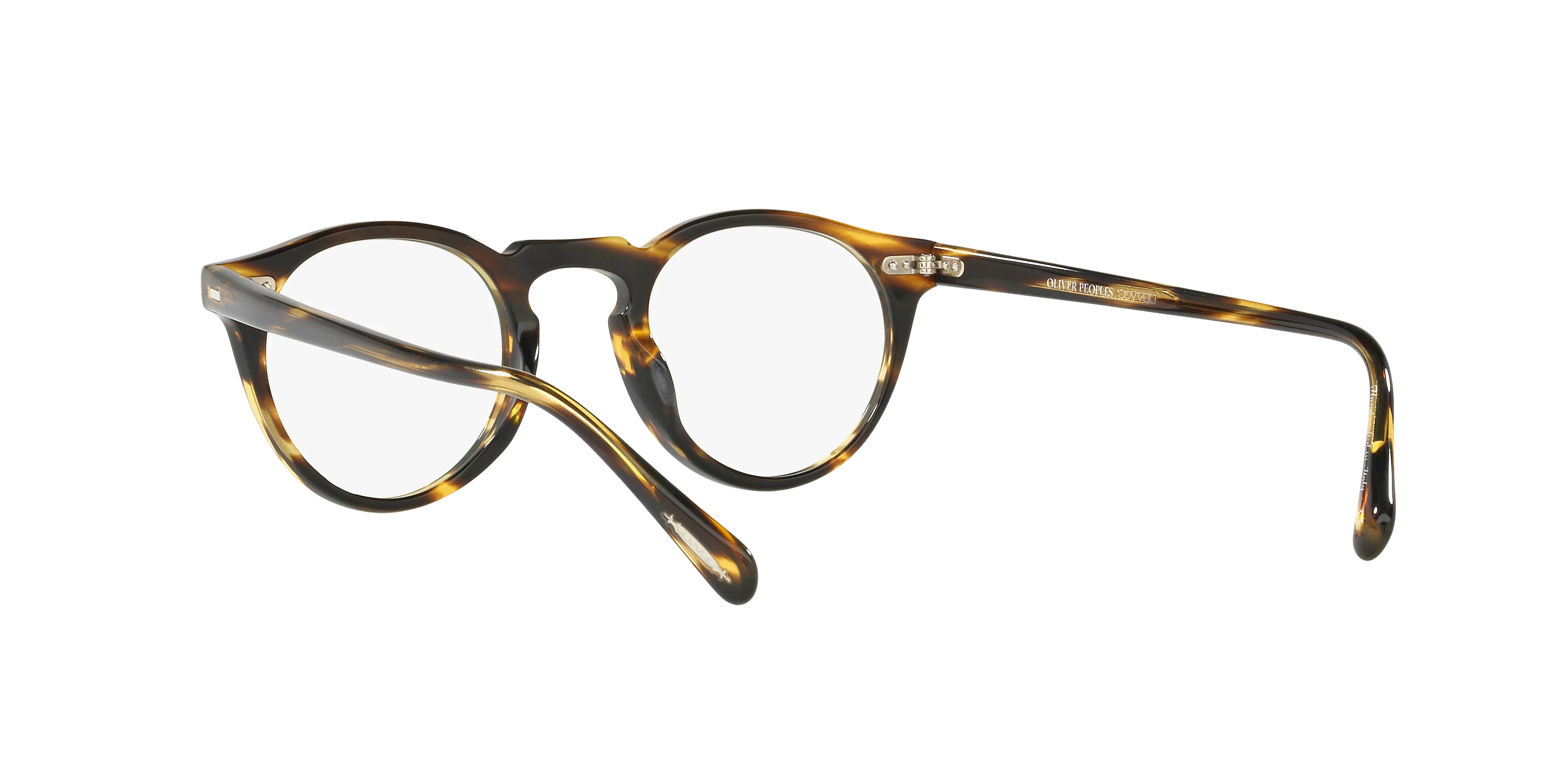 Oliver Peoples OV5186 GREGORY PECK 1003 Montature da vista Acetato Nero Trasparente Pantos Normale - immagine 4