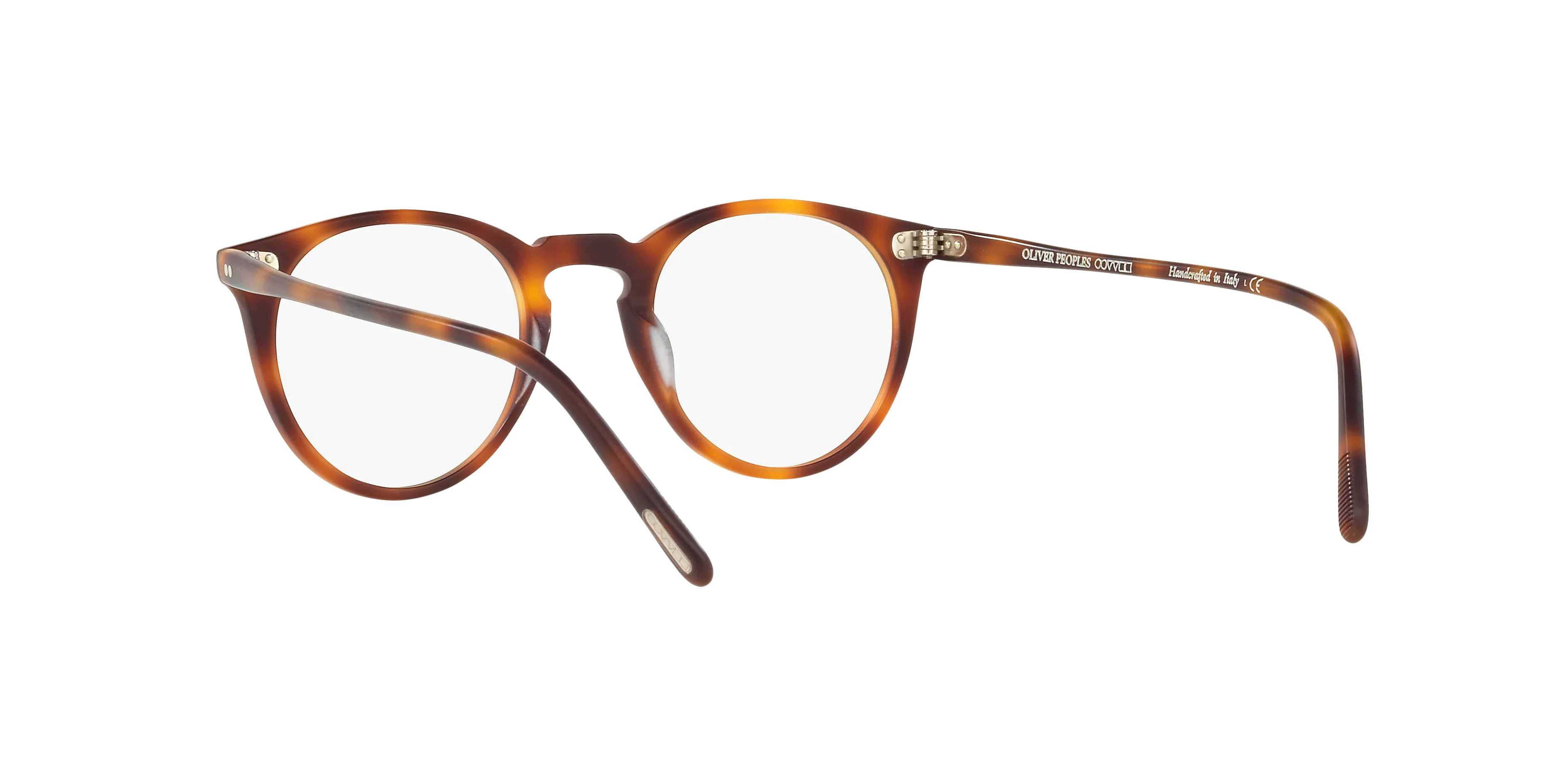 Oliver Peoples OV5183 O'MALLEY 1552 Montature da vista Acetato Tartaruga Trasparente Pantos Normale - immagine 4
