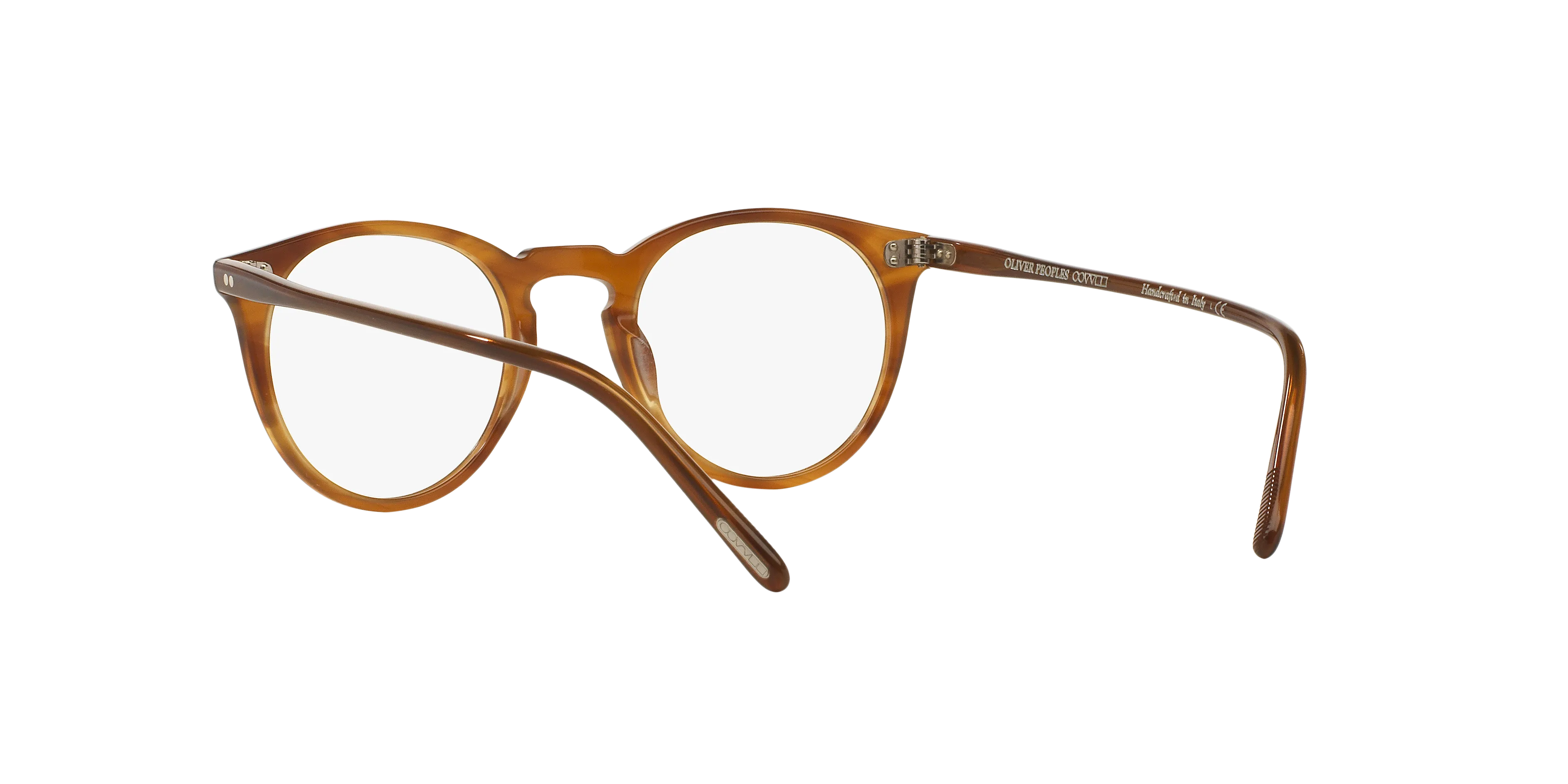 Oliver Peoples OV5183 O'MALLEY 1011 Montature da vista Acetato Marrone Trasparente Pantos Normale - immagine 4