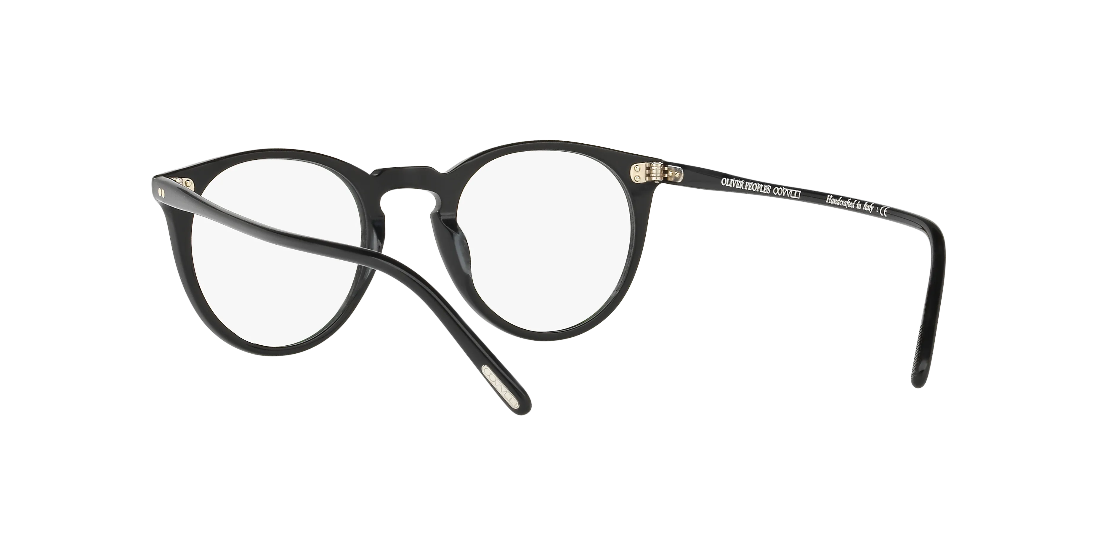 Oliver Peoples OV5183 O'MALLEY 1005L Montature da vista Acetato Nero Trasparente Pantos Normale - immagine 4