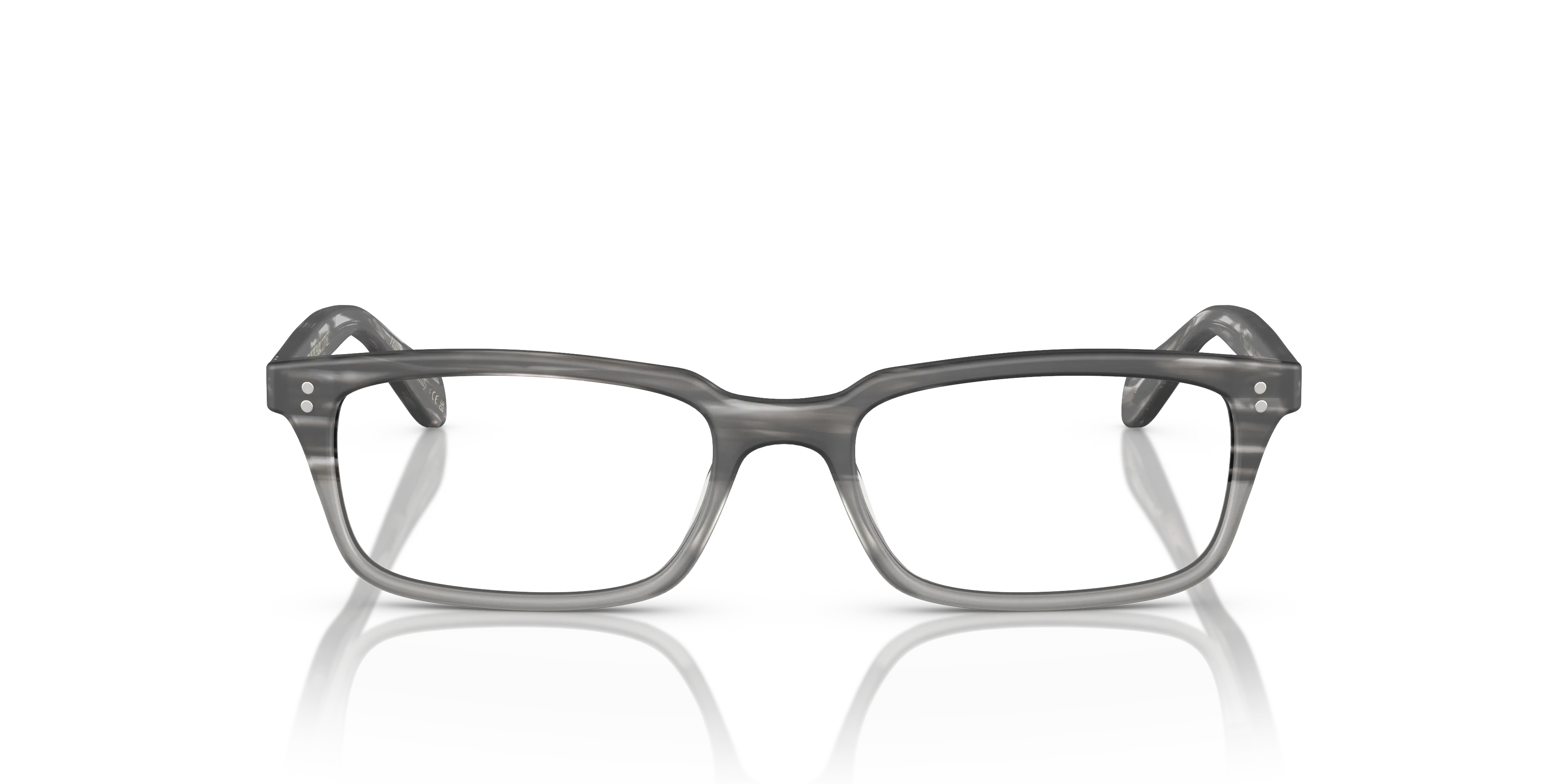 Oliver Peoples OV5102 DENISON 1124 Montature da vista Acetato Grigio Trasparente Squadrata Normale - immagine 3