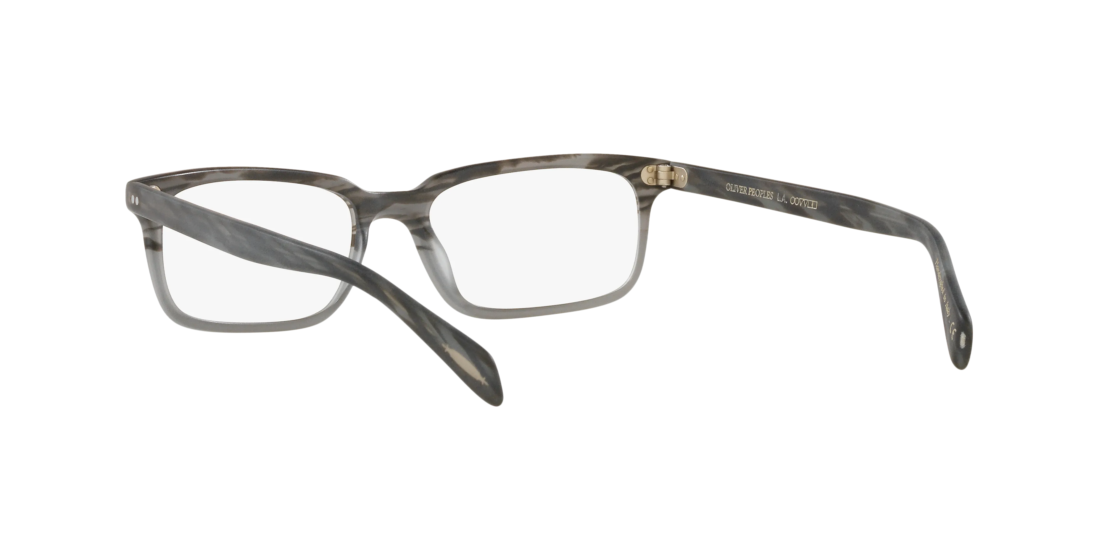 Oliver Peoples OV5102 DENISON 1124 Montature da vista Acetato Grigio Trasparente Squadrata Normale - immagine 4