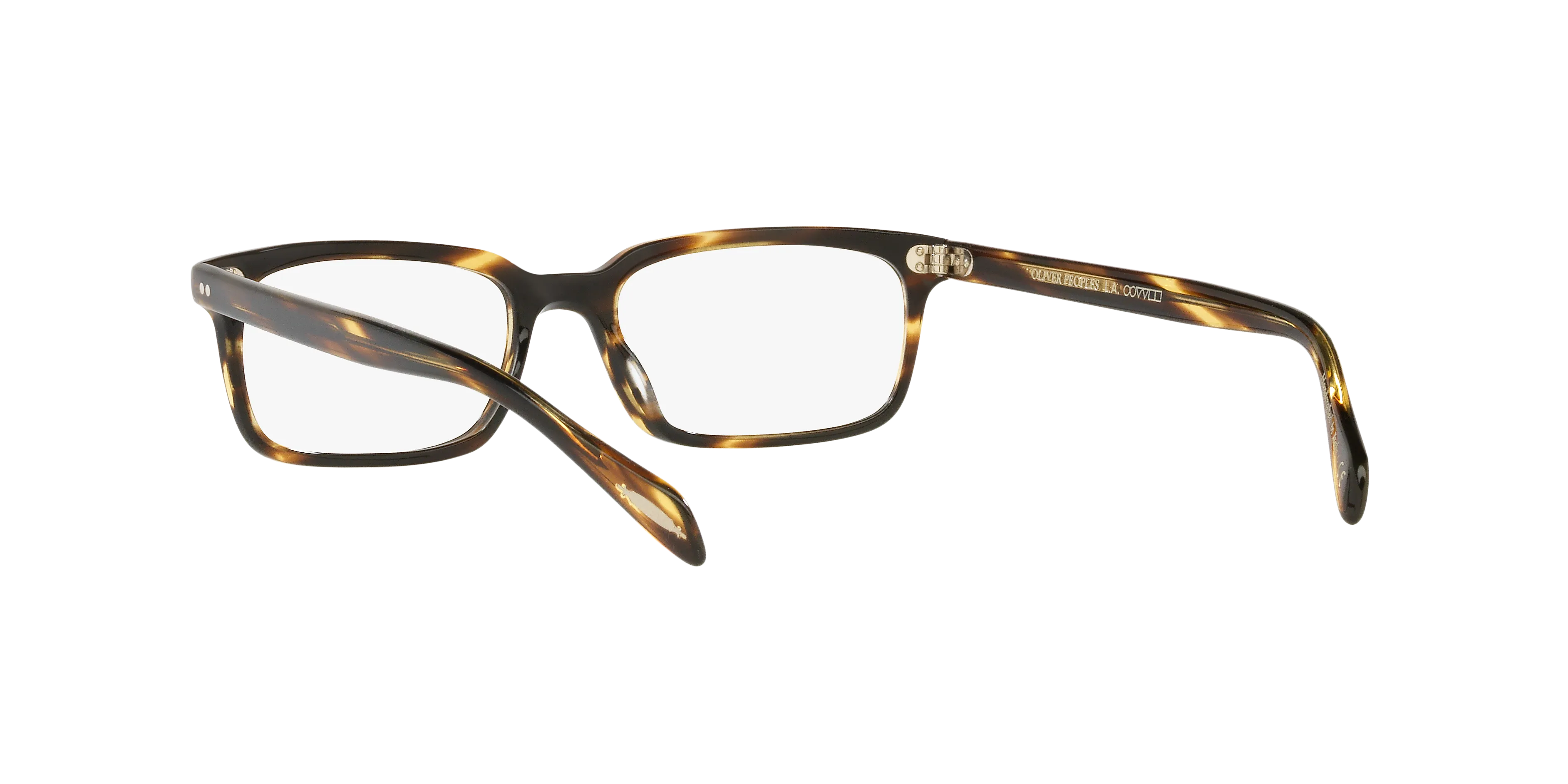 Oliver Peoples OV5102 DENISON 1003 Montature da vista Acetato Nero Trasparente Squadrata Normale - immagine 4
