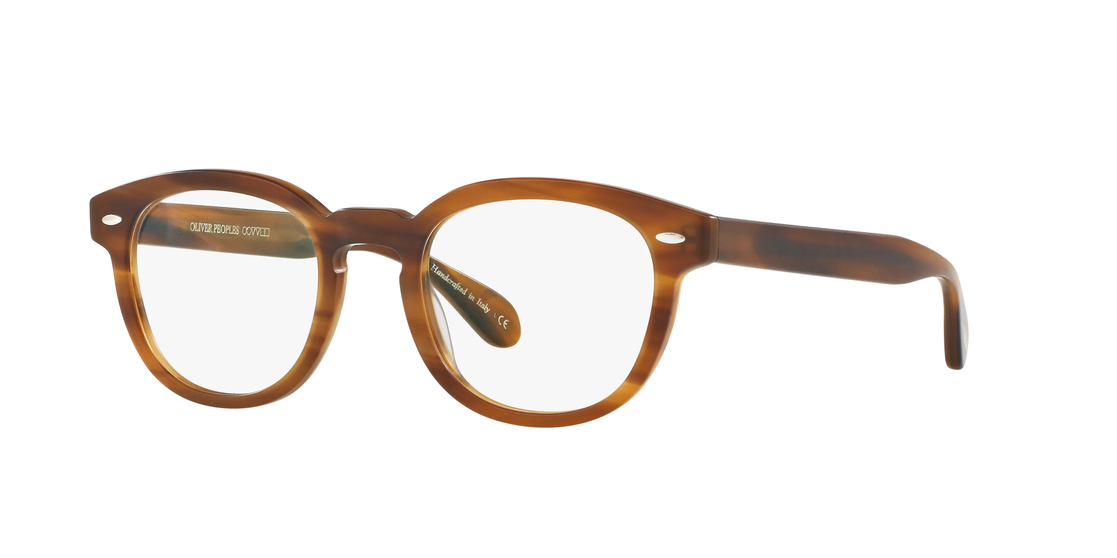 Oliver Peoples OV5036 SHELDRAKE 1579 Montature da vista Acetato Marrone Trasparente Pantos Normale - immagine 1