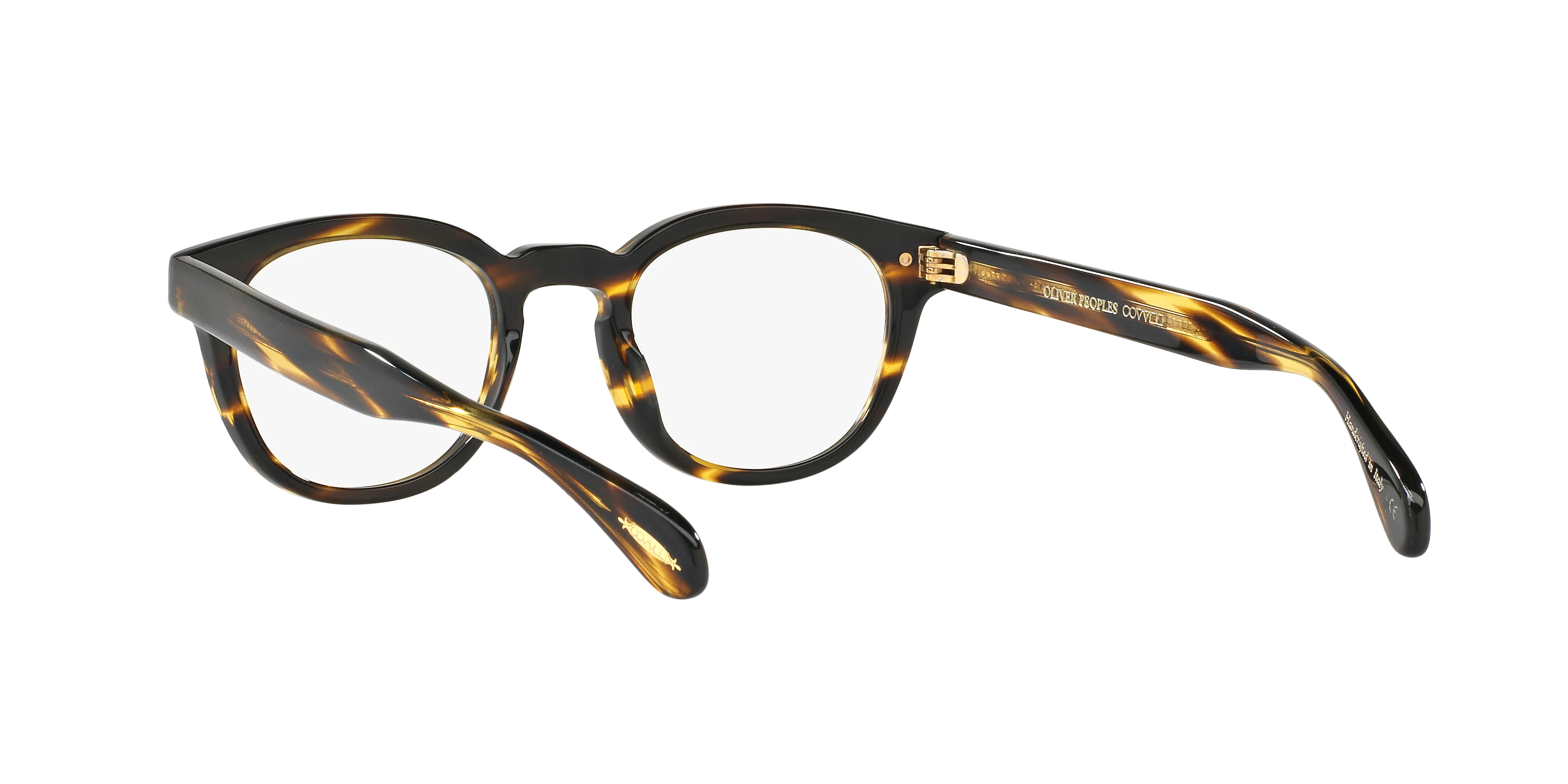 Oliver Peoples OV5036 SHELDRAKE 1003L Montature da vista Acetato Nero Trasparente Pantos Normale - immagine 4