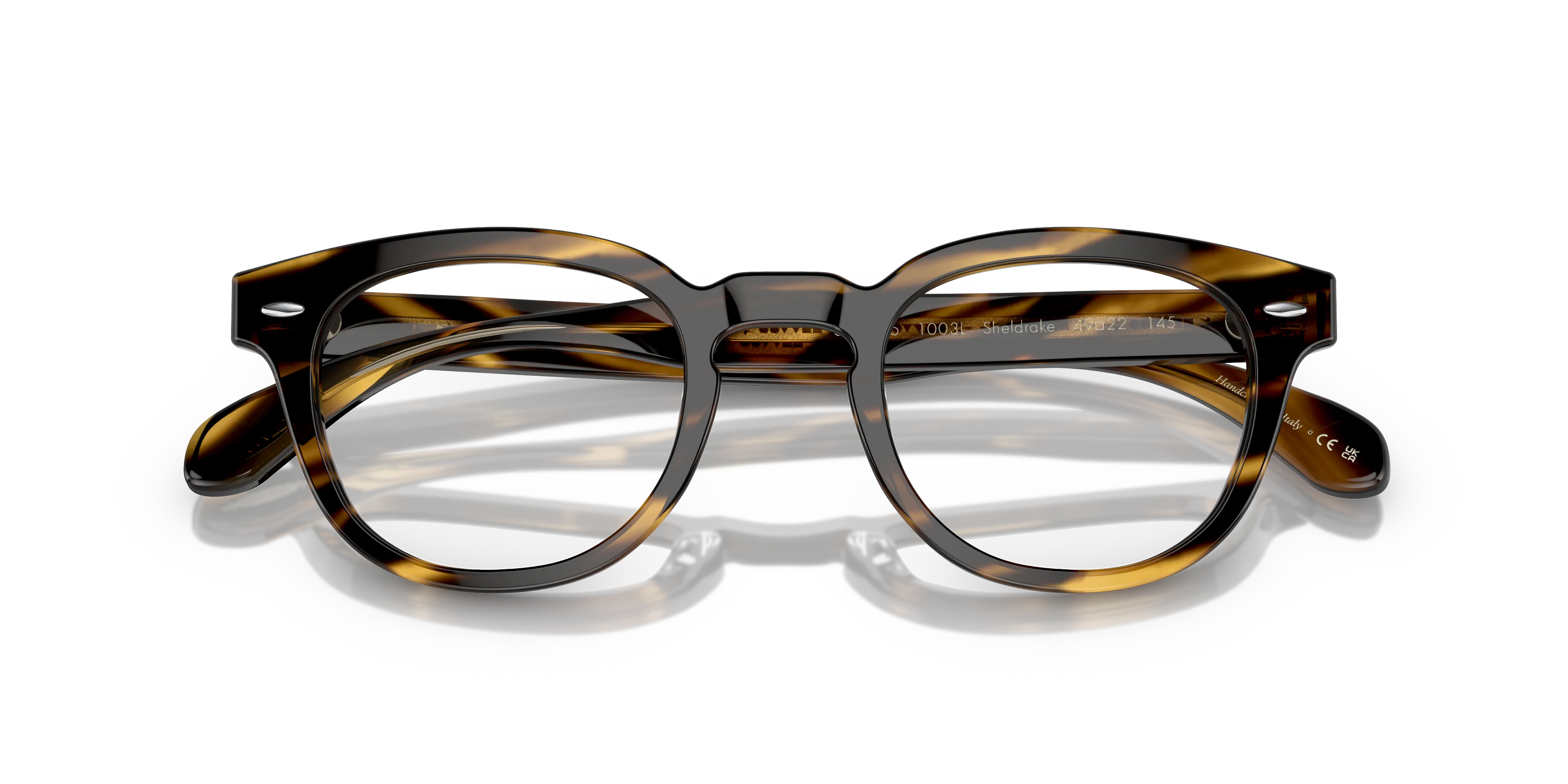 Oliver Peoples OV5036 SHELDRAKE 1003L Montature da vista Acetato Nero Trasparente Pantos Normale - immagine 2