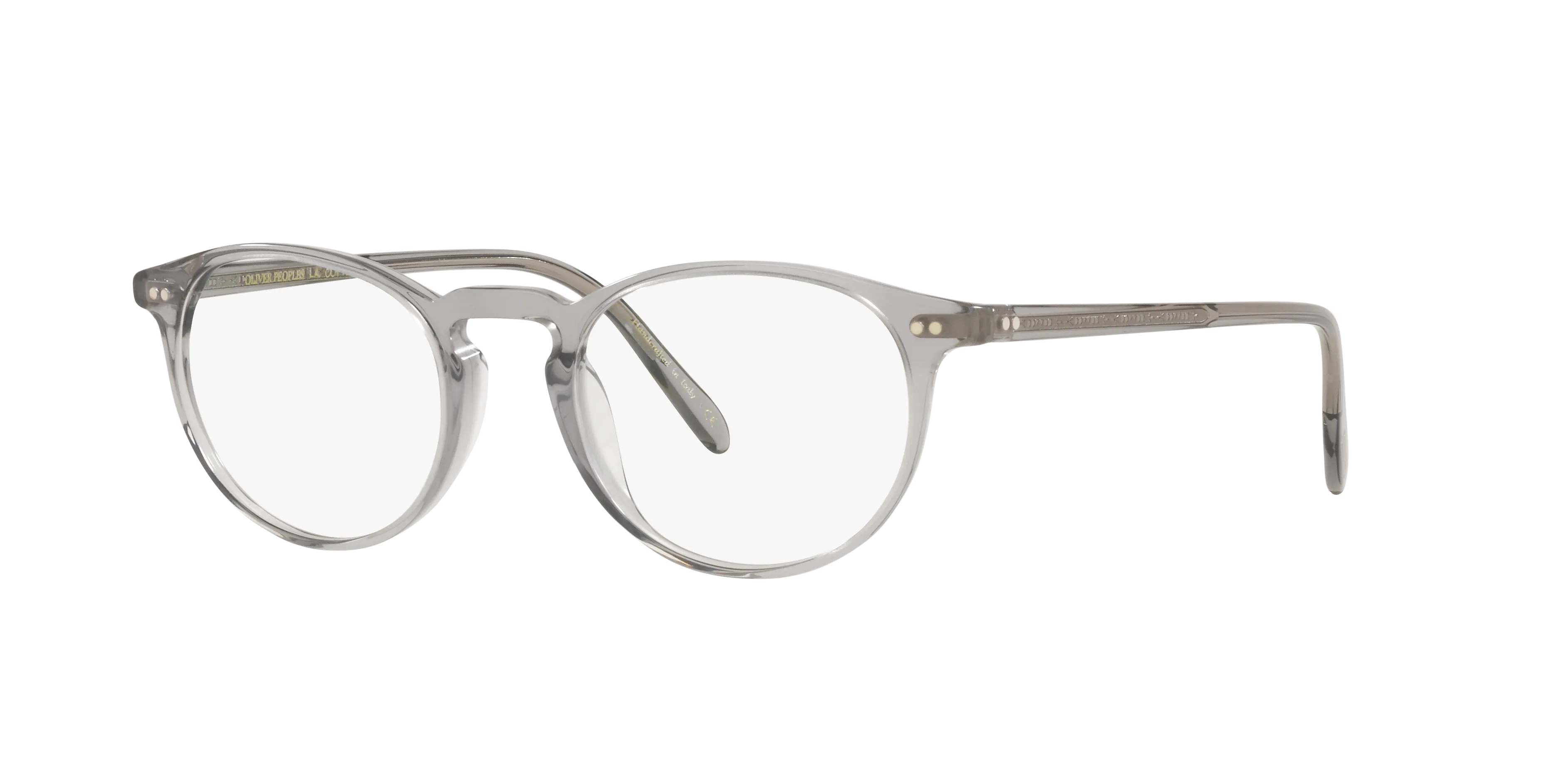 Oliver Peoples OV5004 RILEY-R 1132 Montature da vista Acetato Grigio Trasparente Pantos Normale - immagine 1