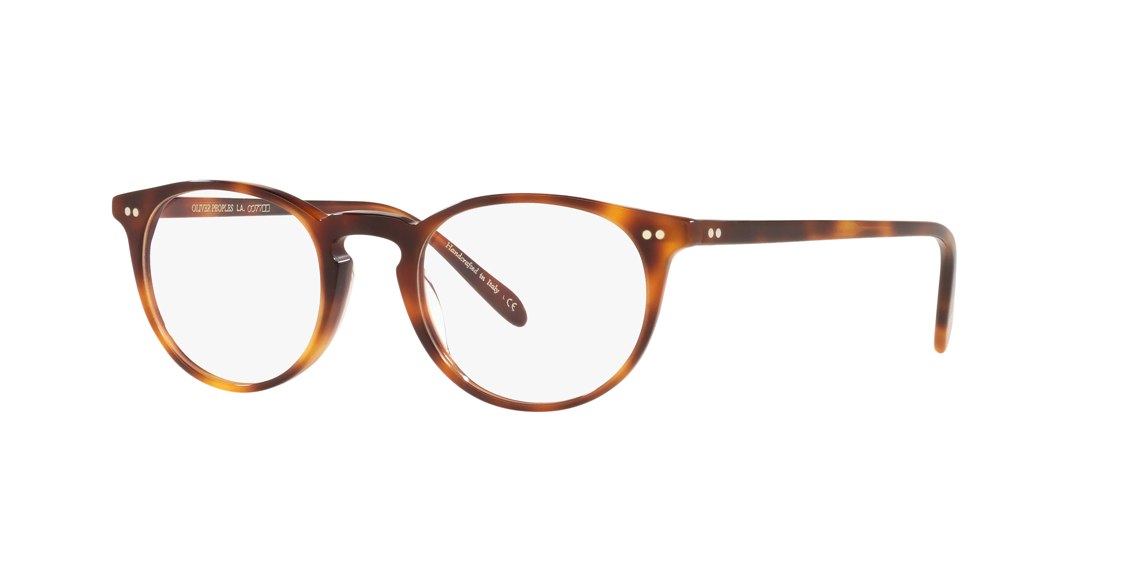 Oliver Peoples OV5004 RILEY-R 1007 Montature da vista Acetato Tartaruga Trasparente Pantos Normale - immagine 1