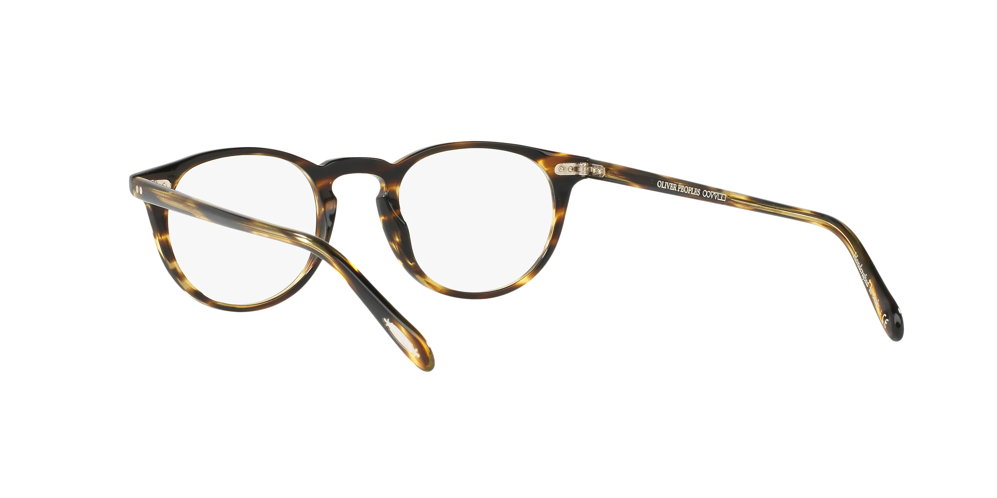 Oliver Peoples OV5004 RILEY-R 1003 Montature da vista Acetato Nero Trasparente Pantos Normale - immagine 4