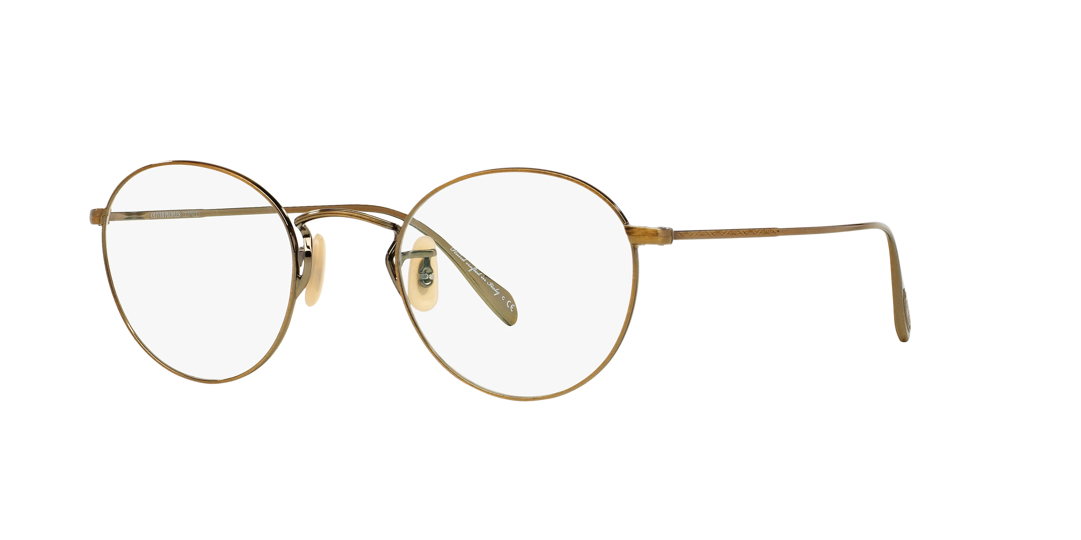 Oliver Peoples OV1186 COLERIDGE 5039 Montature da vista Metallo Oro Trasparente Pantos Normale - immagine 1