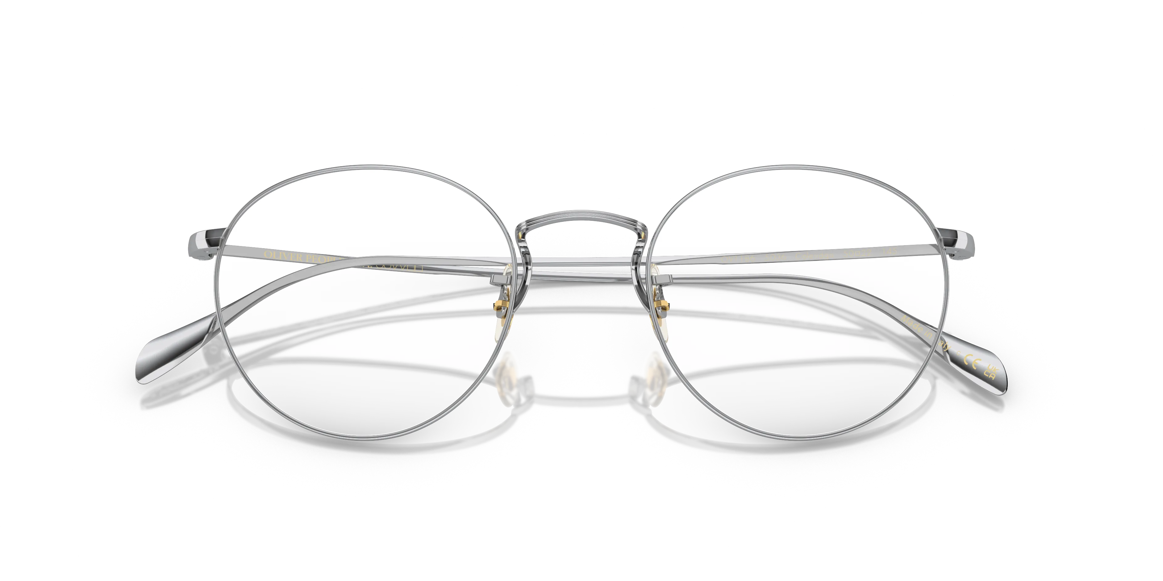 Oliver Peoples OV1186 COLERIDGE 5036 Montature da vista Metallo Argento Trasparente Pantos Normale - immagine 2