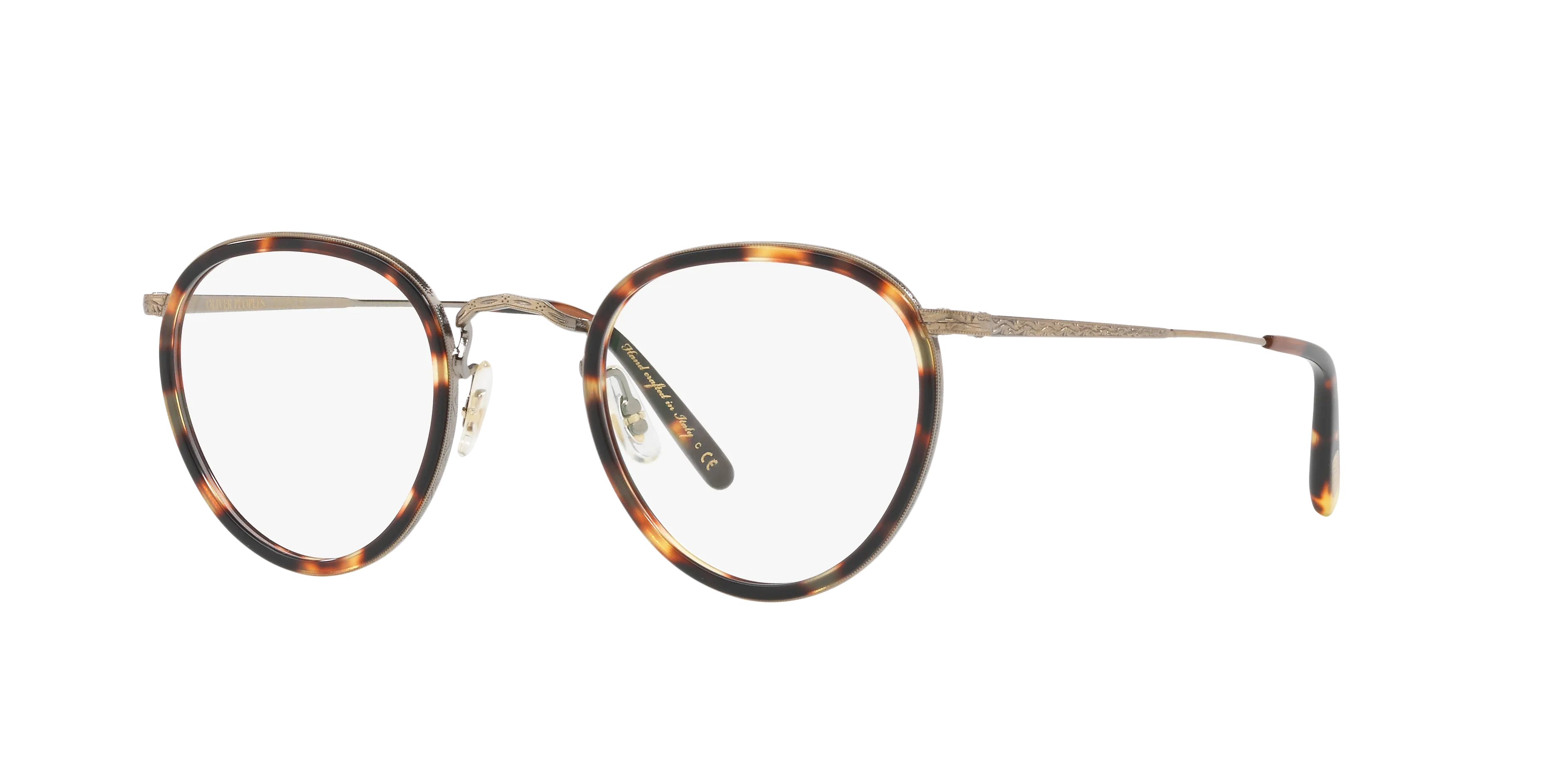 Oliver Peoples OV1104 MP-2 5039 Montature da vista Metallo Marrone Trasparente Pantos Normale - immagine 1