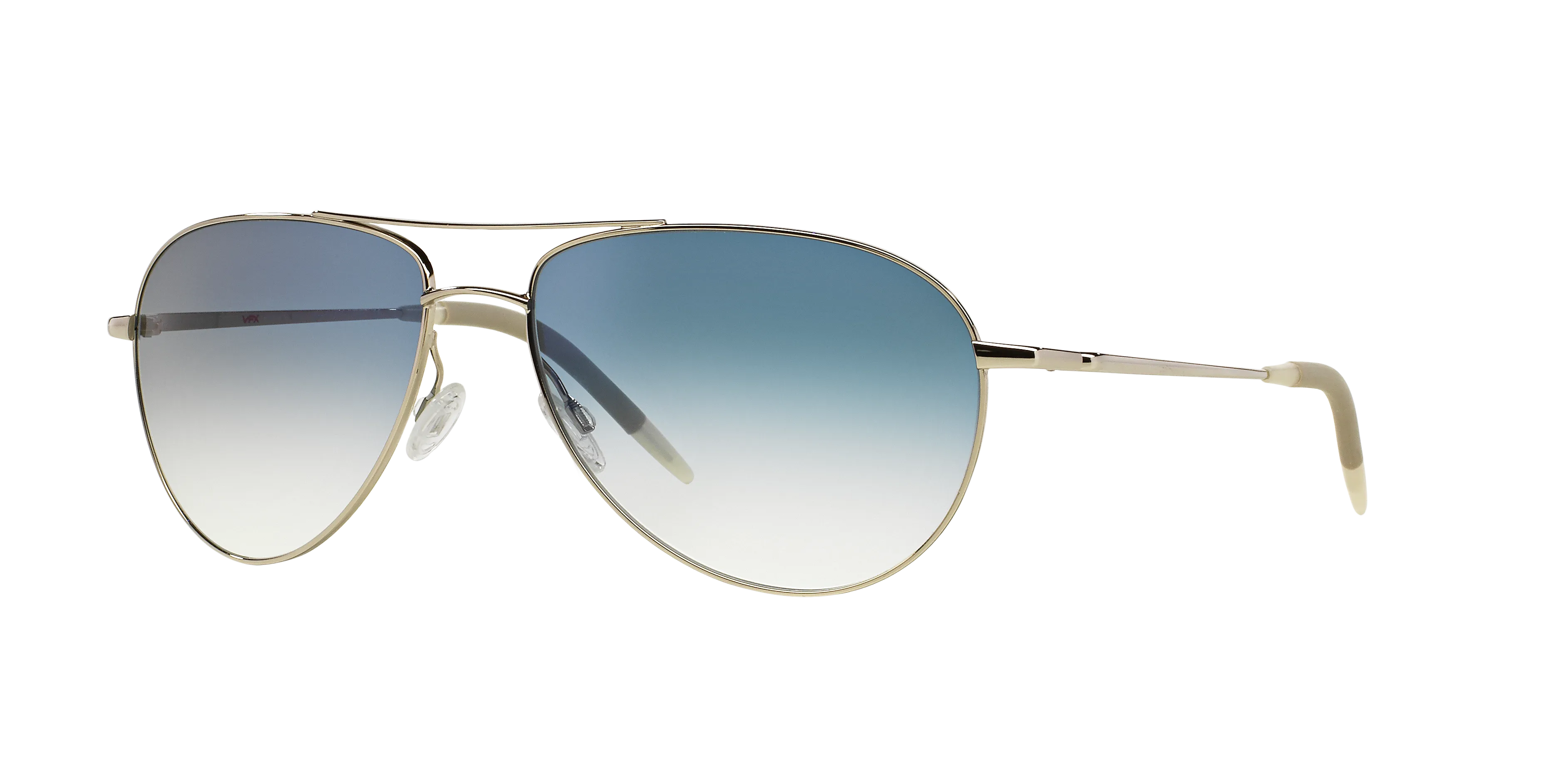 Oliver Peoples OV1002S BENEDICT 52413F Occhiali da sole Metallo Argento Blu Pilot Fotocromatiche Sfumato - immagine 1
