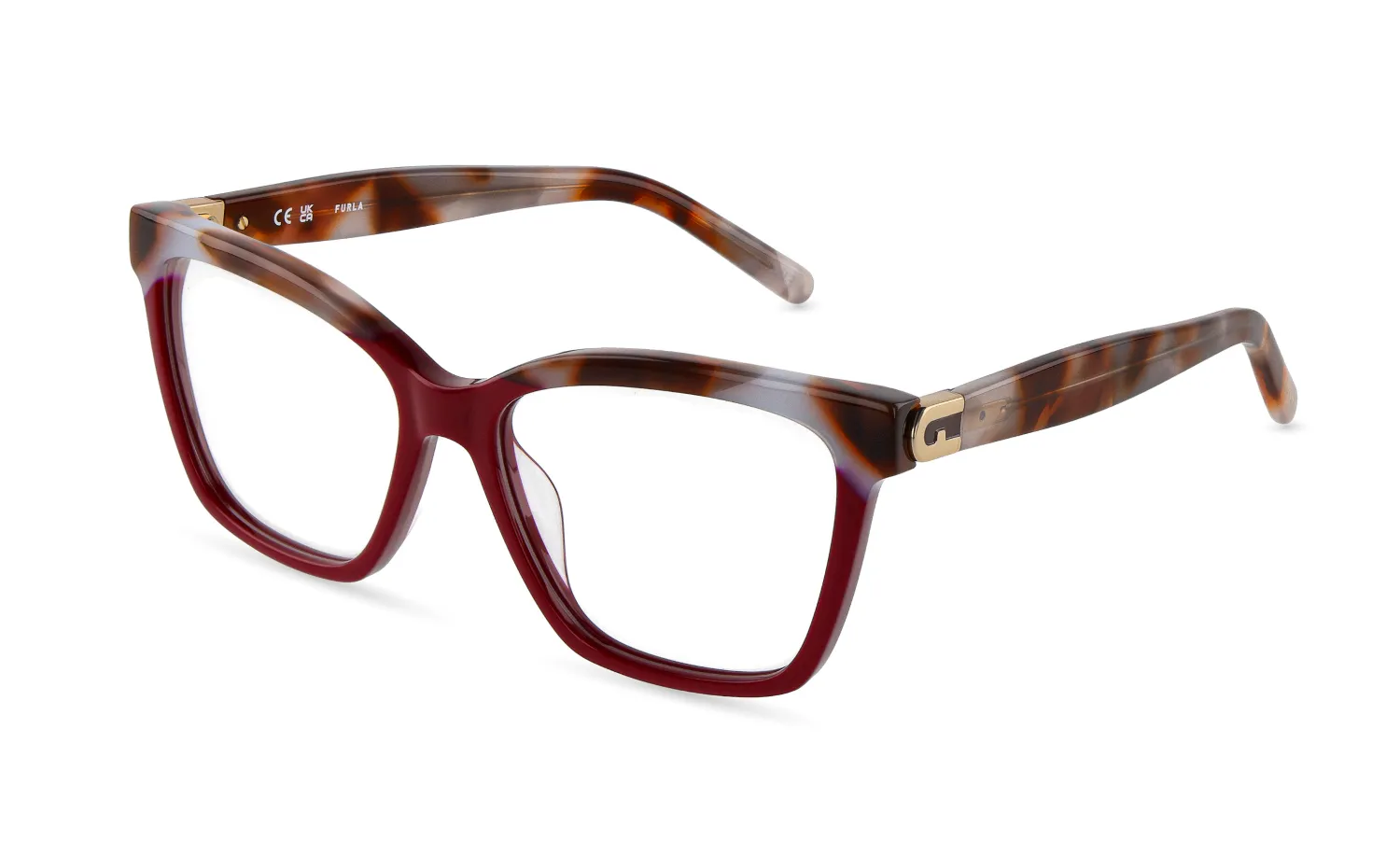 Furla VFU992V 0XAC Montature da vista Acetato Squadrata - immagine 1