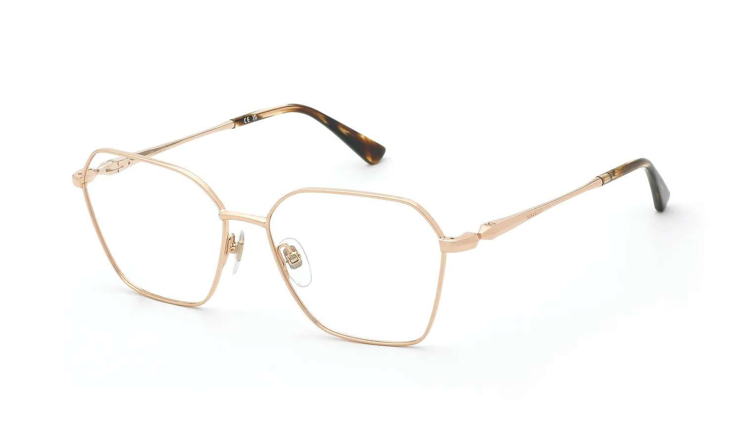 Nina Ricci VNR474 08FC Montature da vista Metallo Oro Geometrica - immagine 1