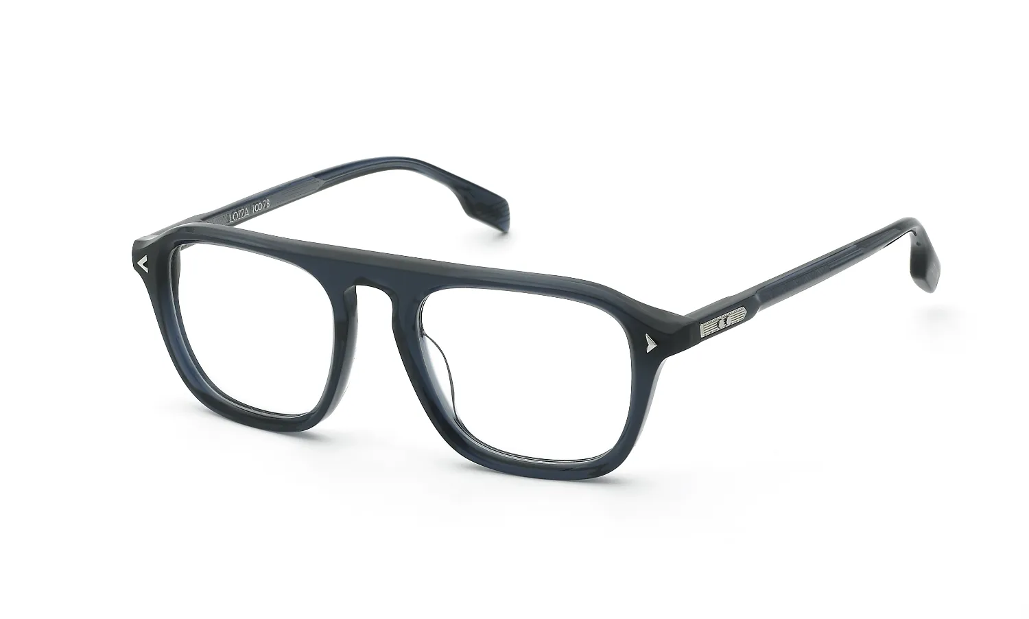 Lozza VL4395M VIVACE 2 06SB Montature da vista Acetato Blu Geometrica - immagine 1