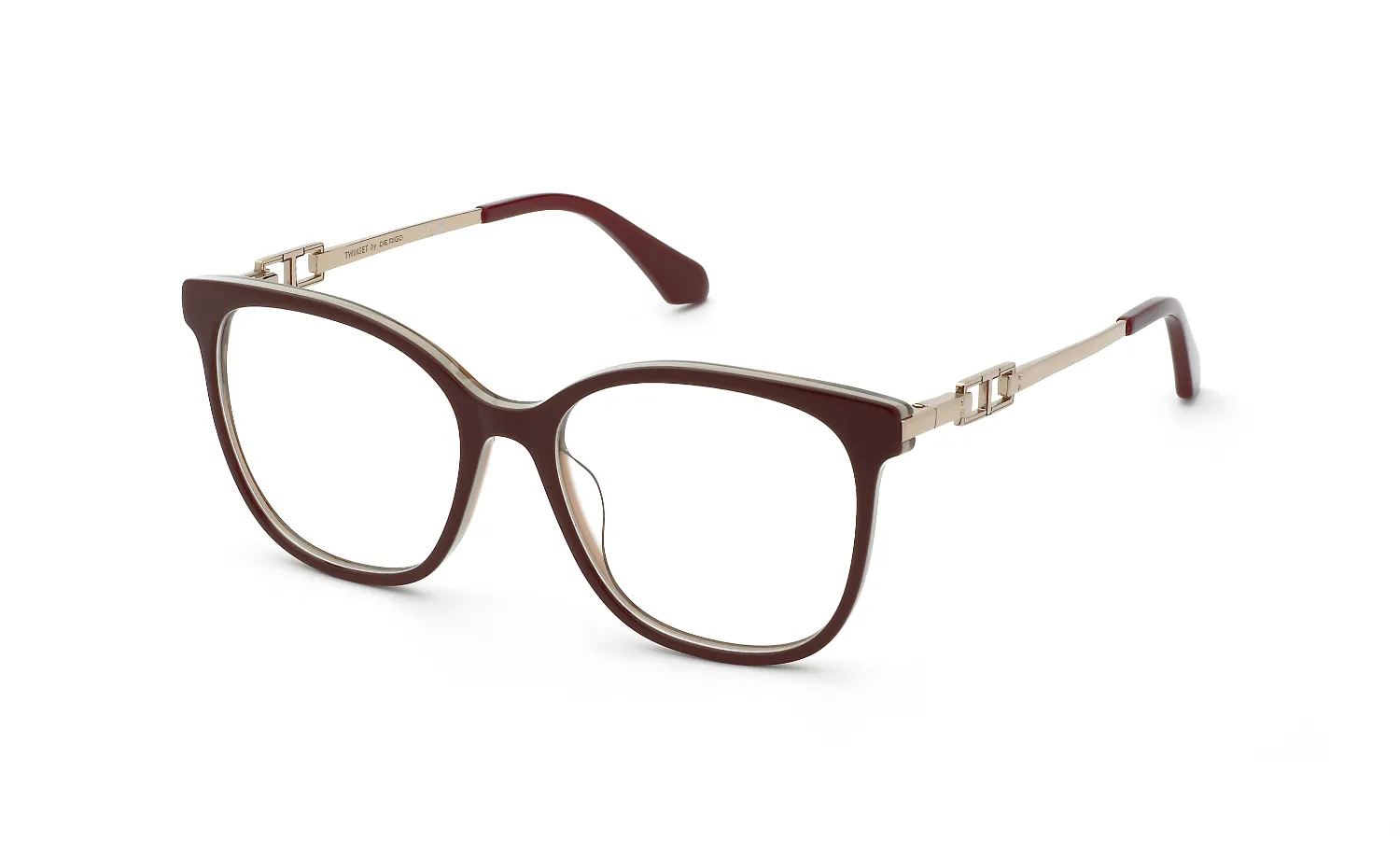 Twinset VTW132 0TAC Montature da vista Acetato Squadrata - immagine 1