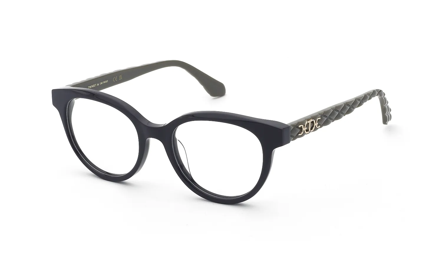 Twinset VTW119 09NU Montature da vista Acetato Viola Pantos - immagine 1