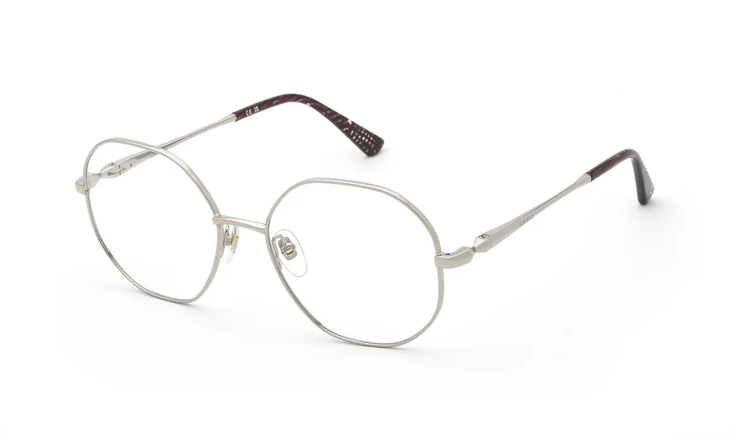 Nina Ricci VNR475 0A39 Montature da vista Metallo Oro Geometrica - immagine 1