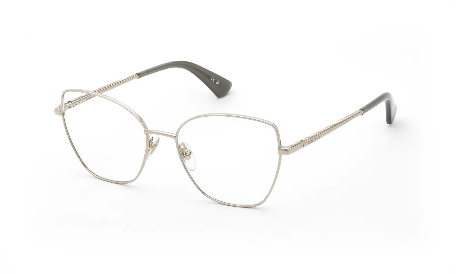 Nina Ricci VNR454 0A39 Montature da vista Metallo Oro Geometrica - immagine 1