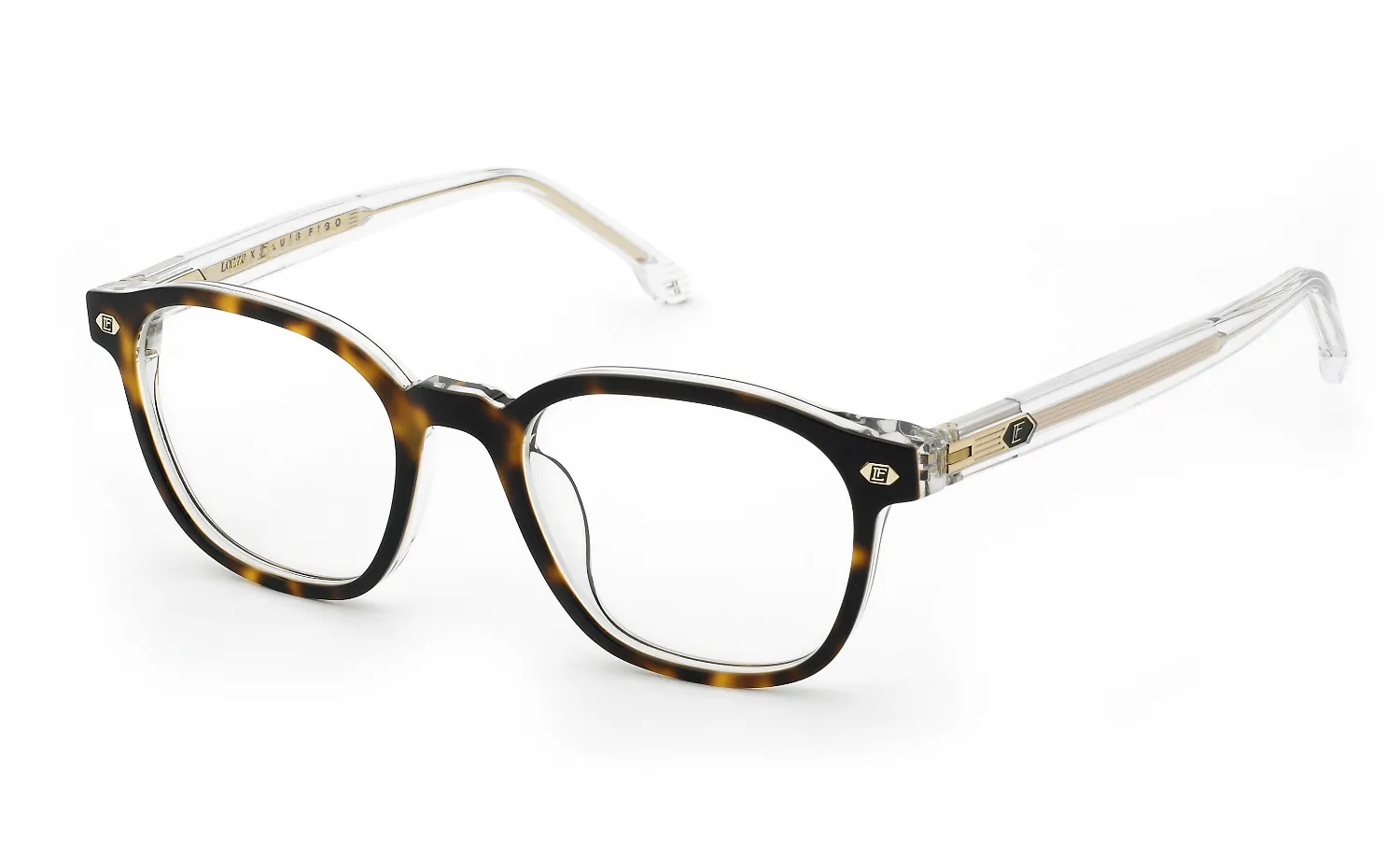 Lozza VL4418 09W2 Montature da vista Acetato Havana Pantos - immagine 1