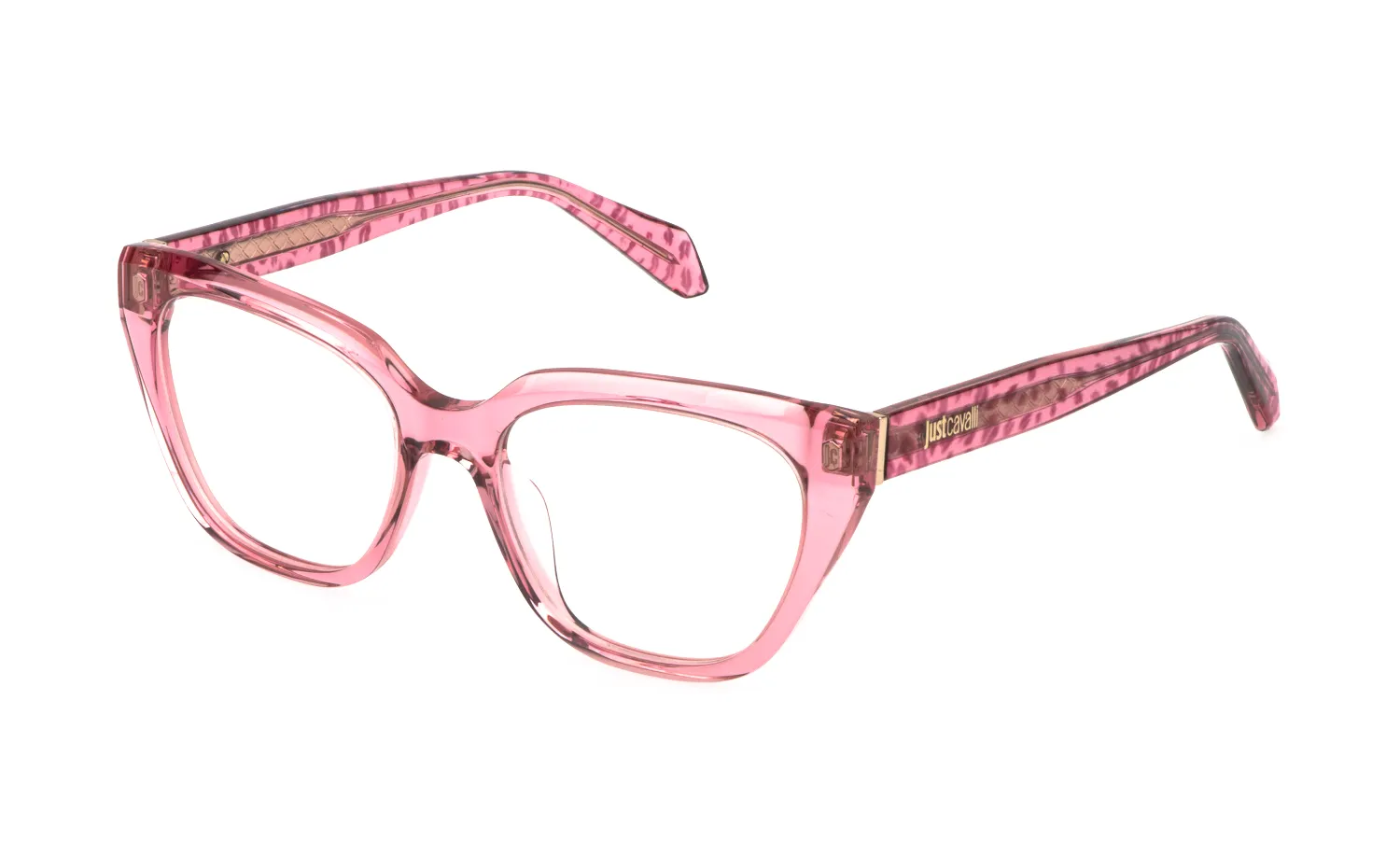Just Cavalli VJC183V 856 Montature da vista Acetato Rosa Farfalla - immagine 1