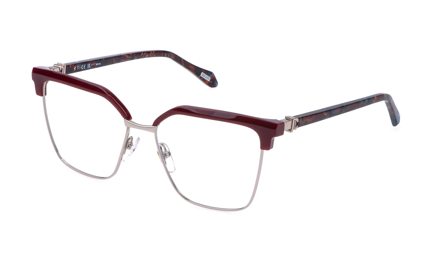 Just Cavalli VJC135 0A39 Montature da vista Metallo Oro Squadrata - immagine 1