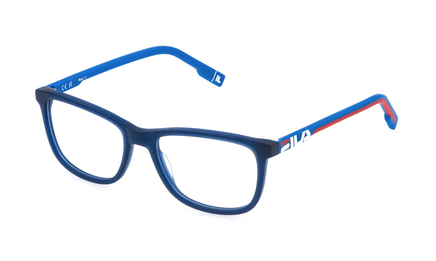 Fila Junior Fila VFI887L 05GP Montature da vista bambino Acetato Blu Squadrata - immagine 1