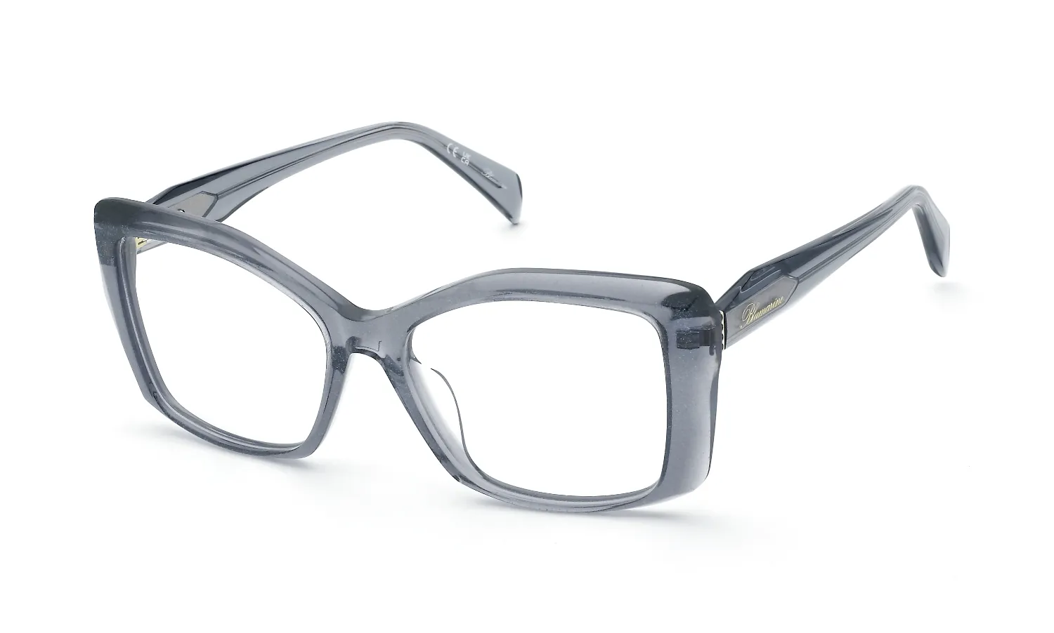 Blumarine VBM250S 0GEL Montature da vista Acetato Azzurro Geometrica - immagine 1
