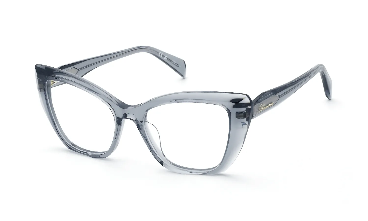 Blumarine VBM249S 868 Montature da vista Acetato Grigio Farfalla - immagine 1