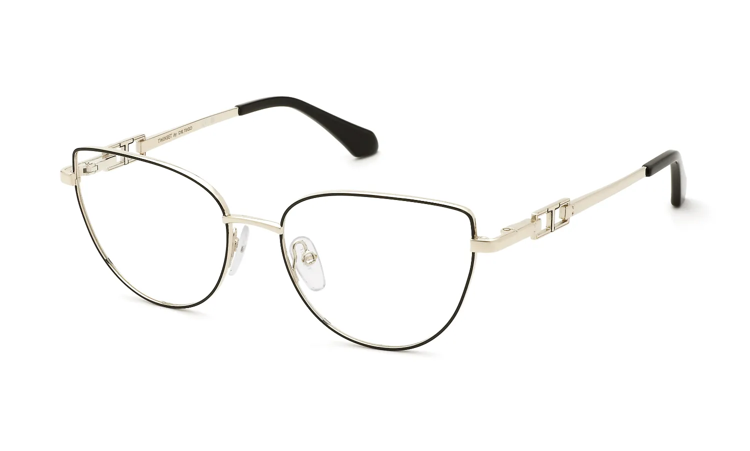 Twinset VTW134 492 Montature da vista Metallo Oro Farfalla - immagine 1