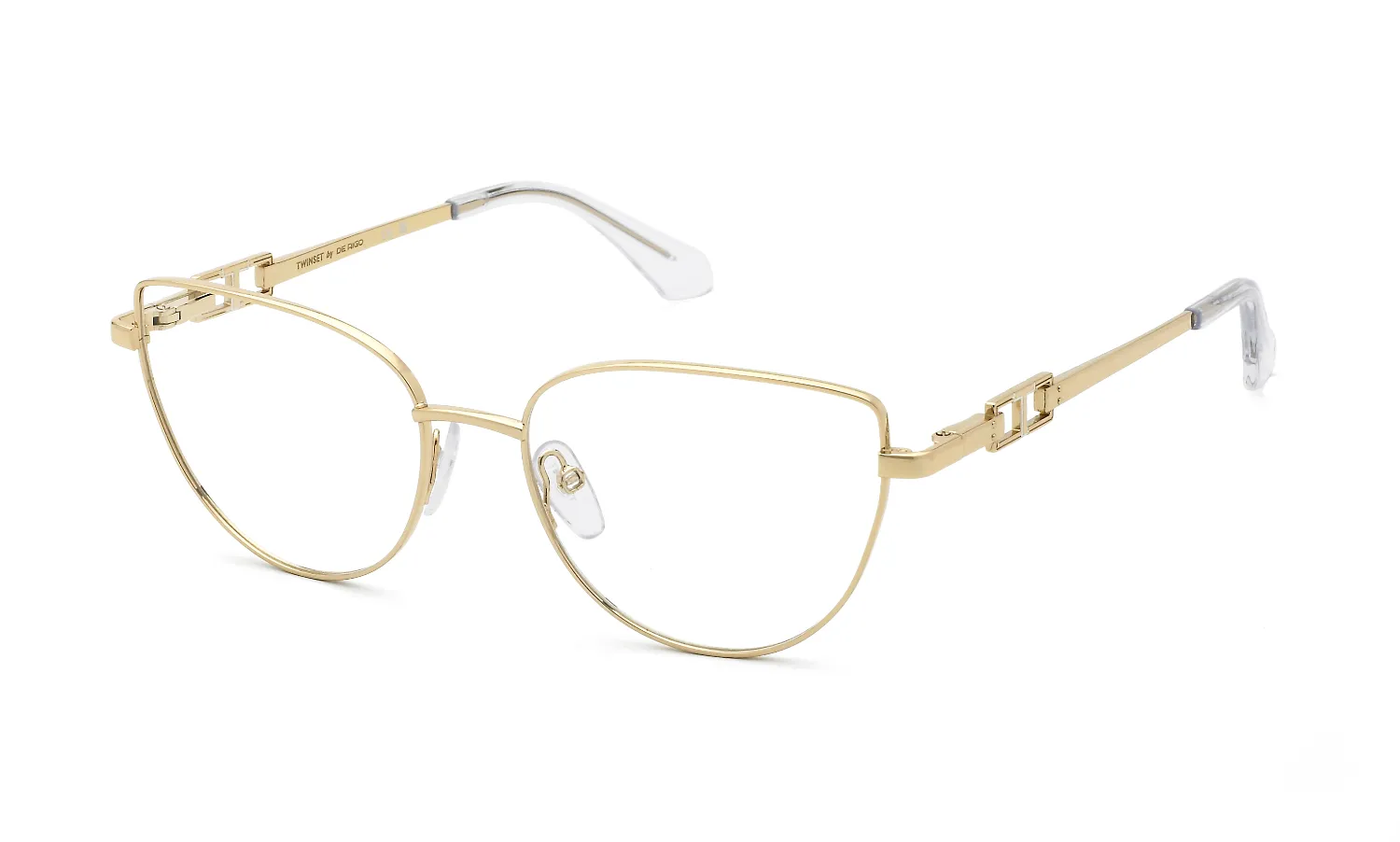 Twinset VTW134 300 Montature da vista Metallo Oro Farfalla - immagine 1