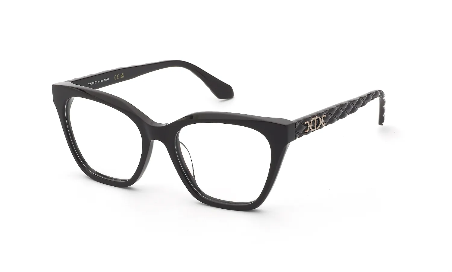 Twinset VTW118 08LA Montature da vista Acetato Bordeaux Farfalla - immagine 1