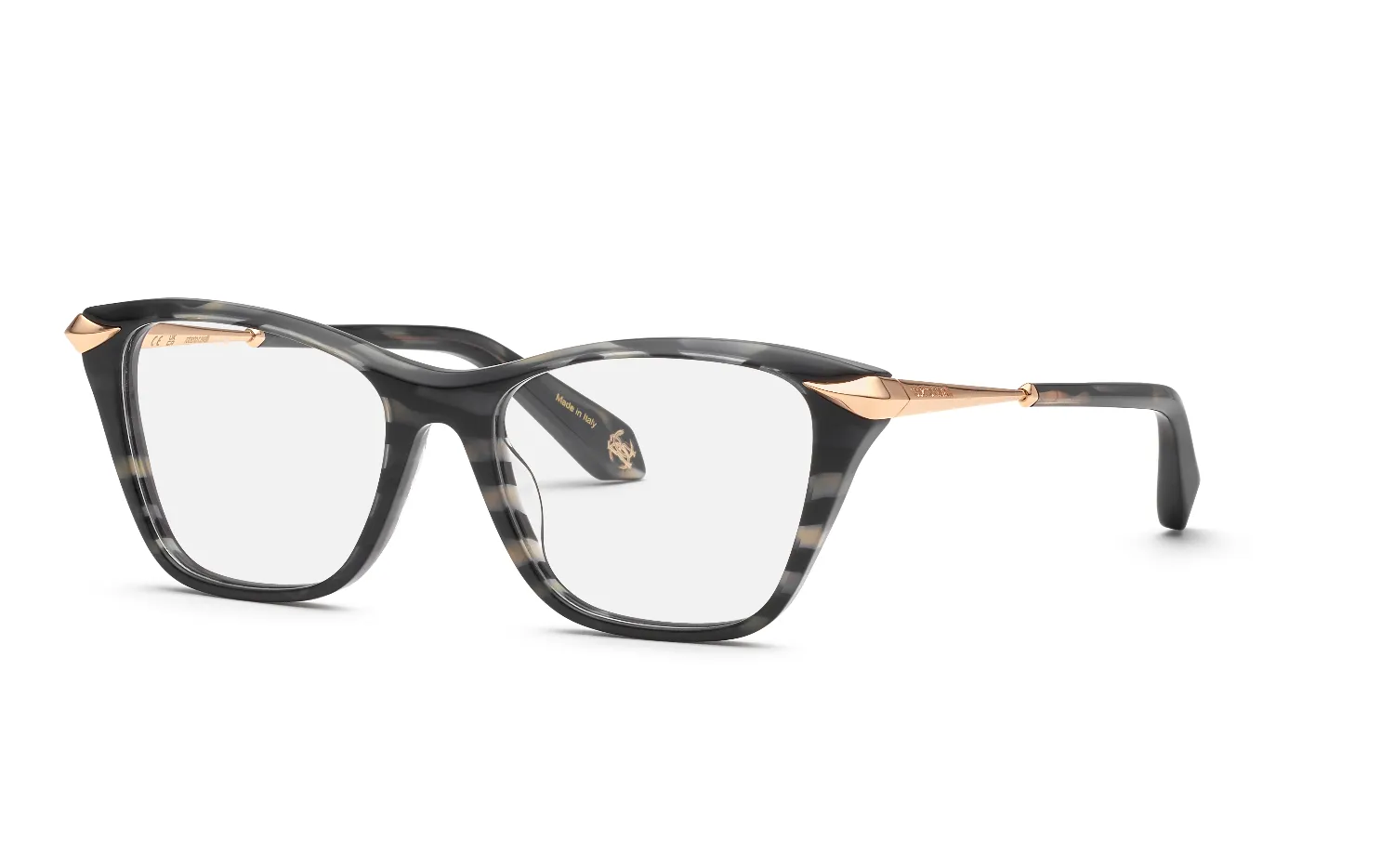 Roberto Cavalli VRC144M 03AM Montature da vista Acetato Cat Eye - immagine 1
